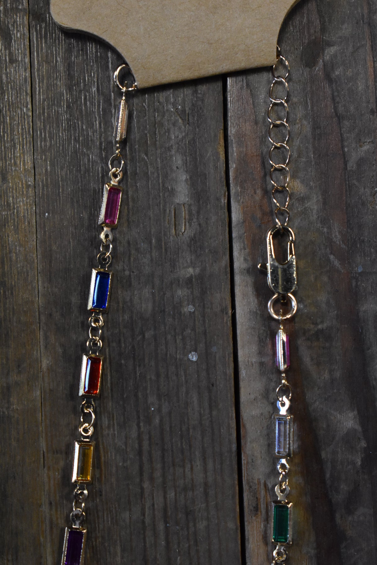 Multicolor Glass Choker