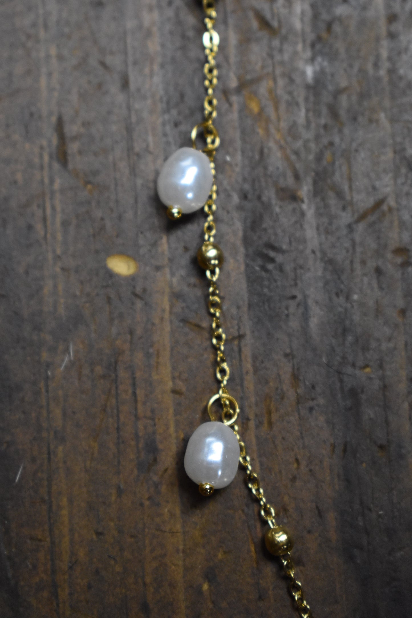 Waterfall Pearl Necklace
