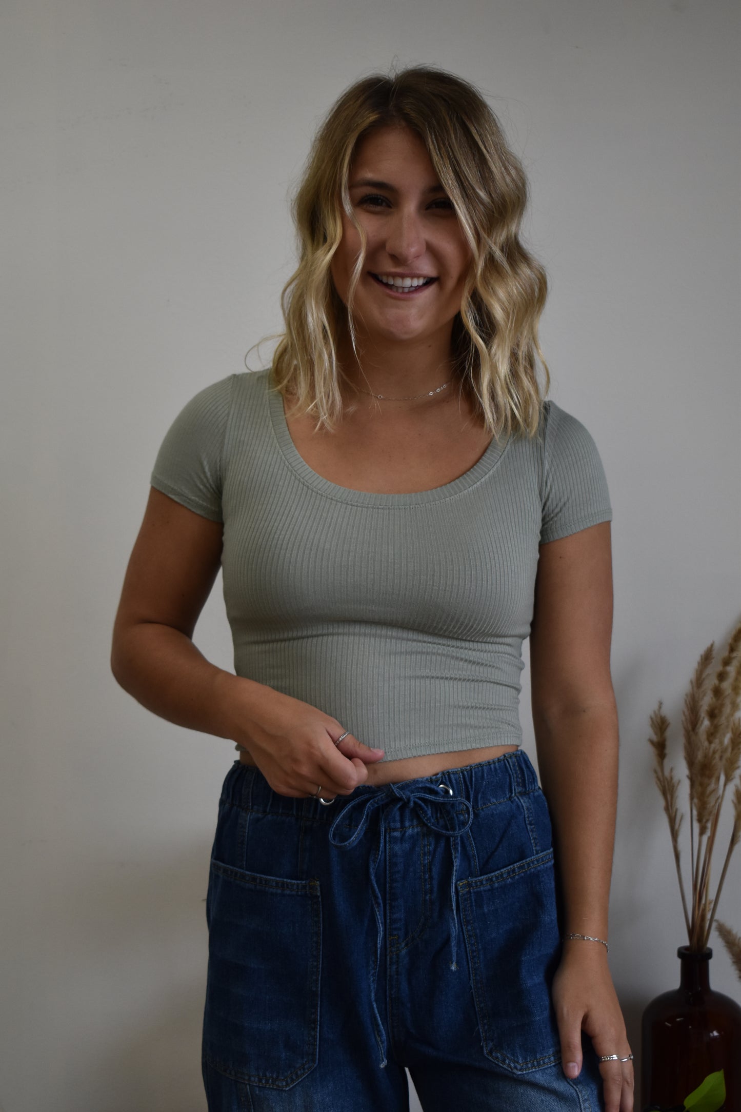 The Sage Brooklyn Ribbed Top
