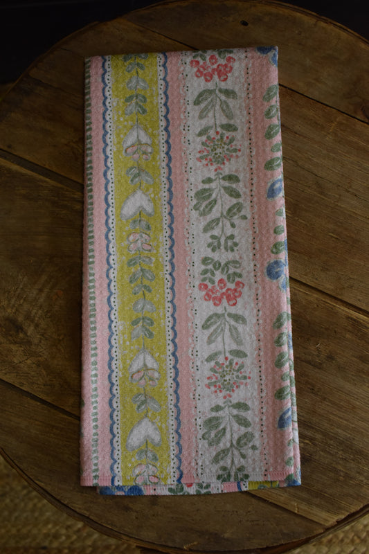 Flower Bloom Kitchen Towel