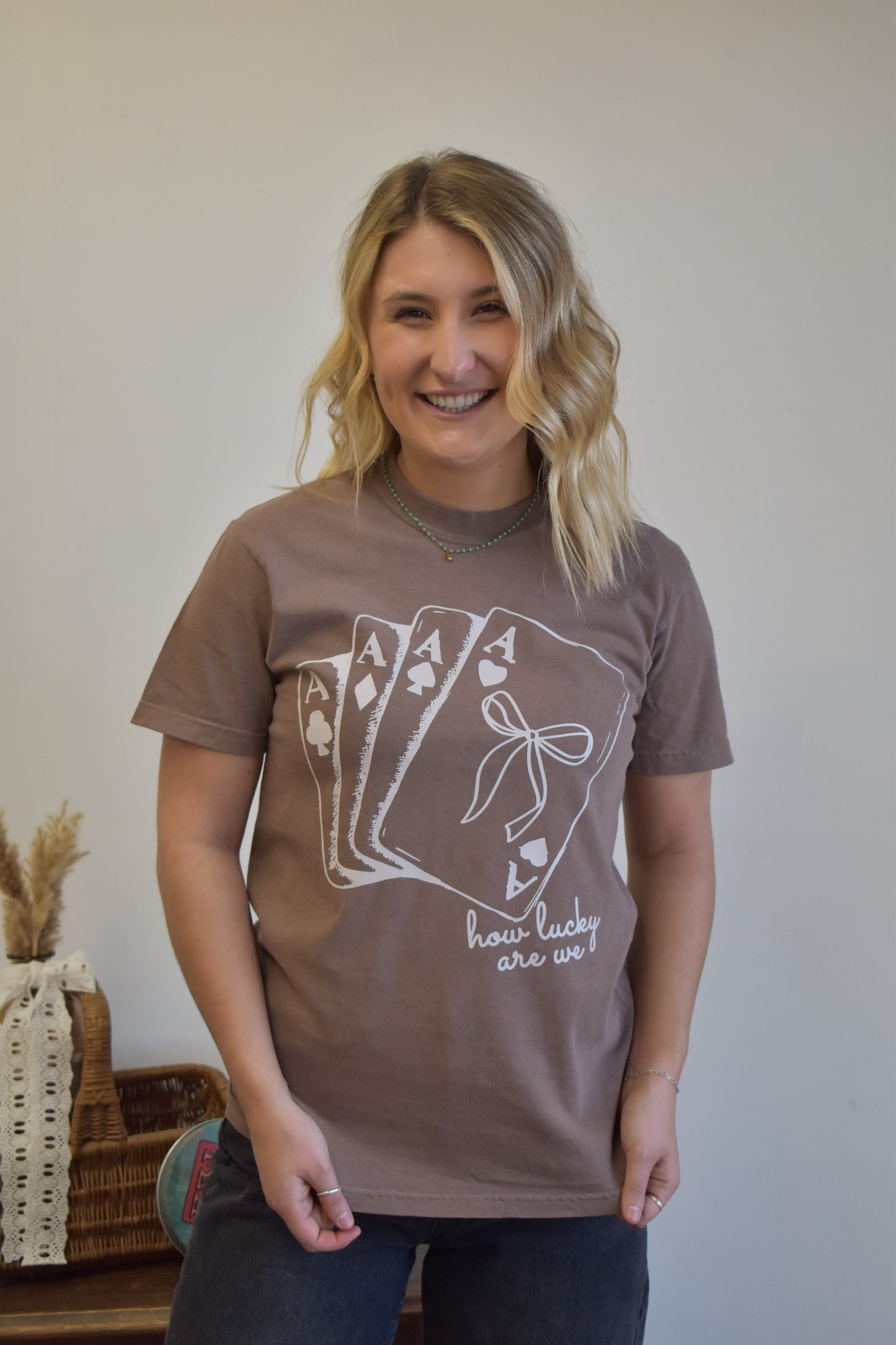 “How Lucky Are We” Graphic Tee