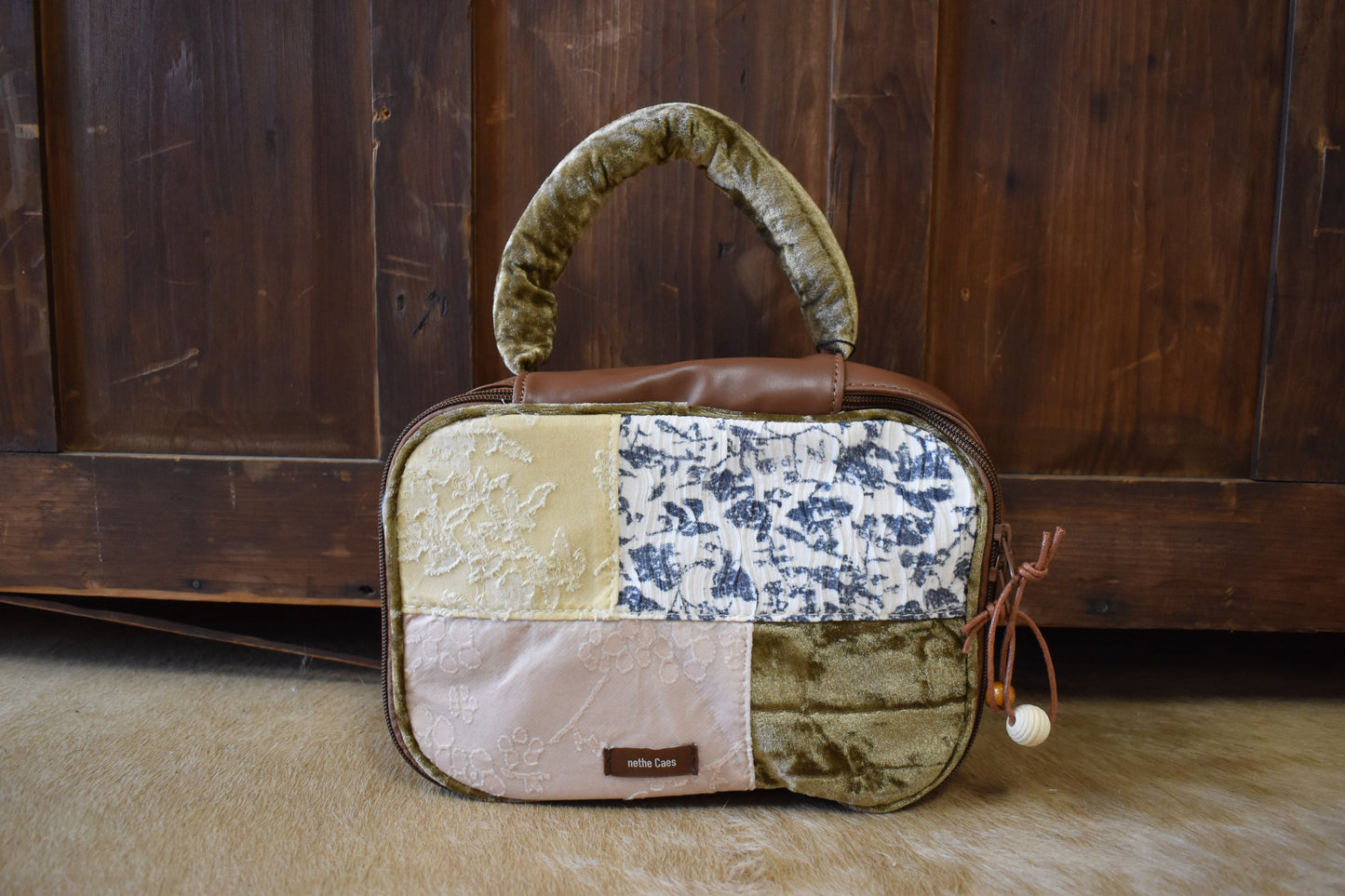 Vintage Travel Toiletry Bag