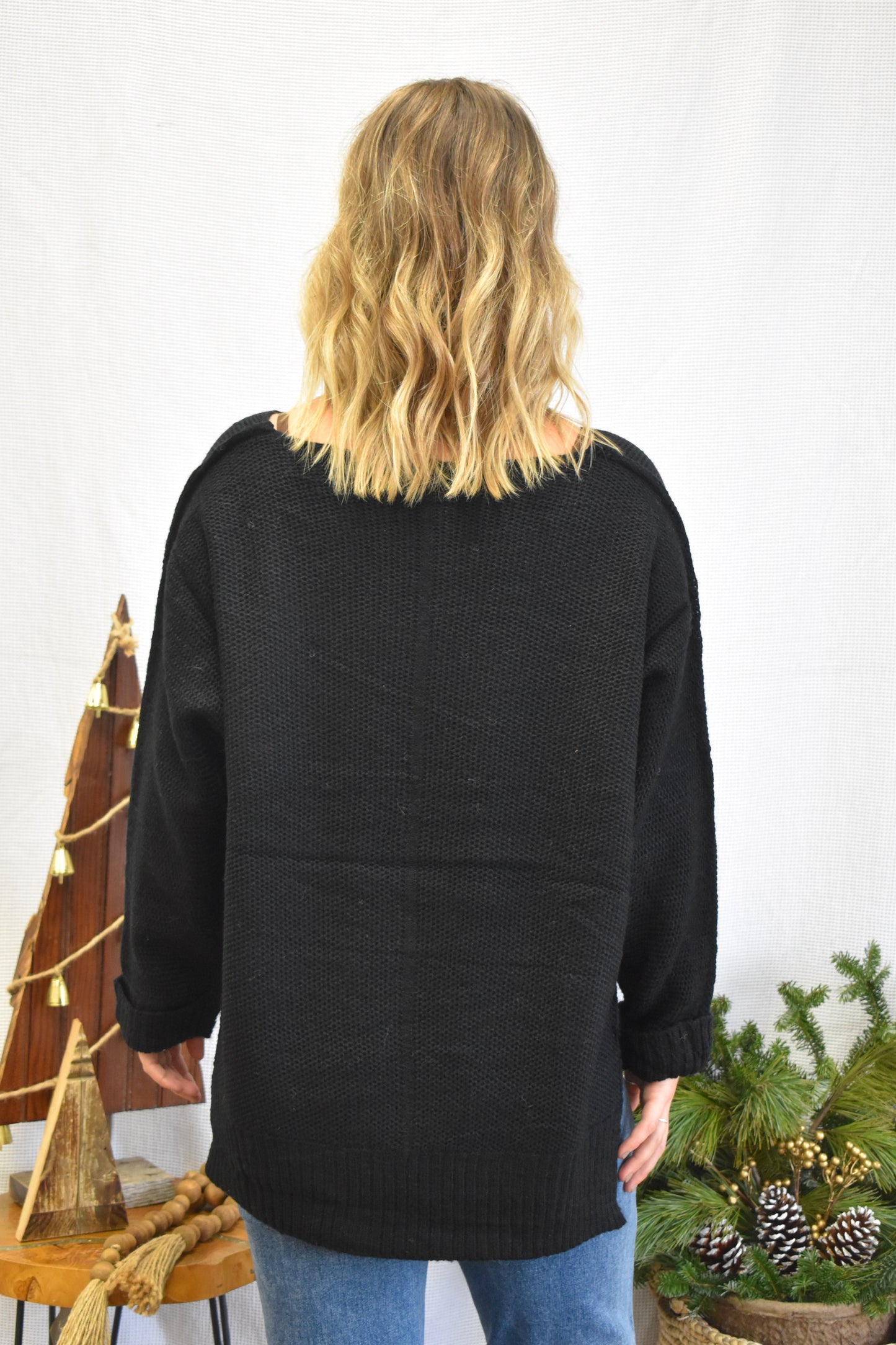 Midnight Knitted Sweater