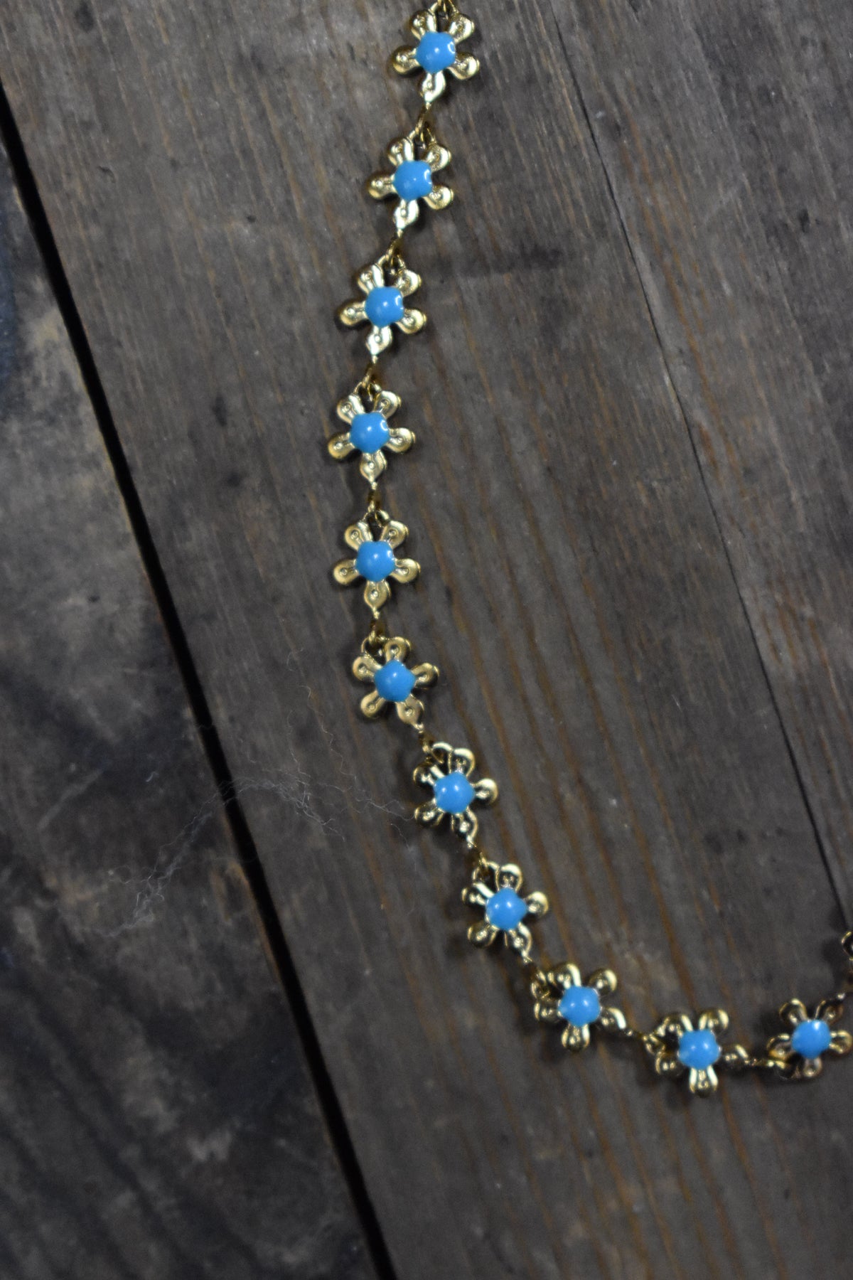 Turquoise Flower Necklace