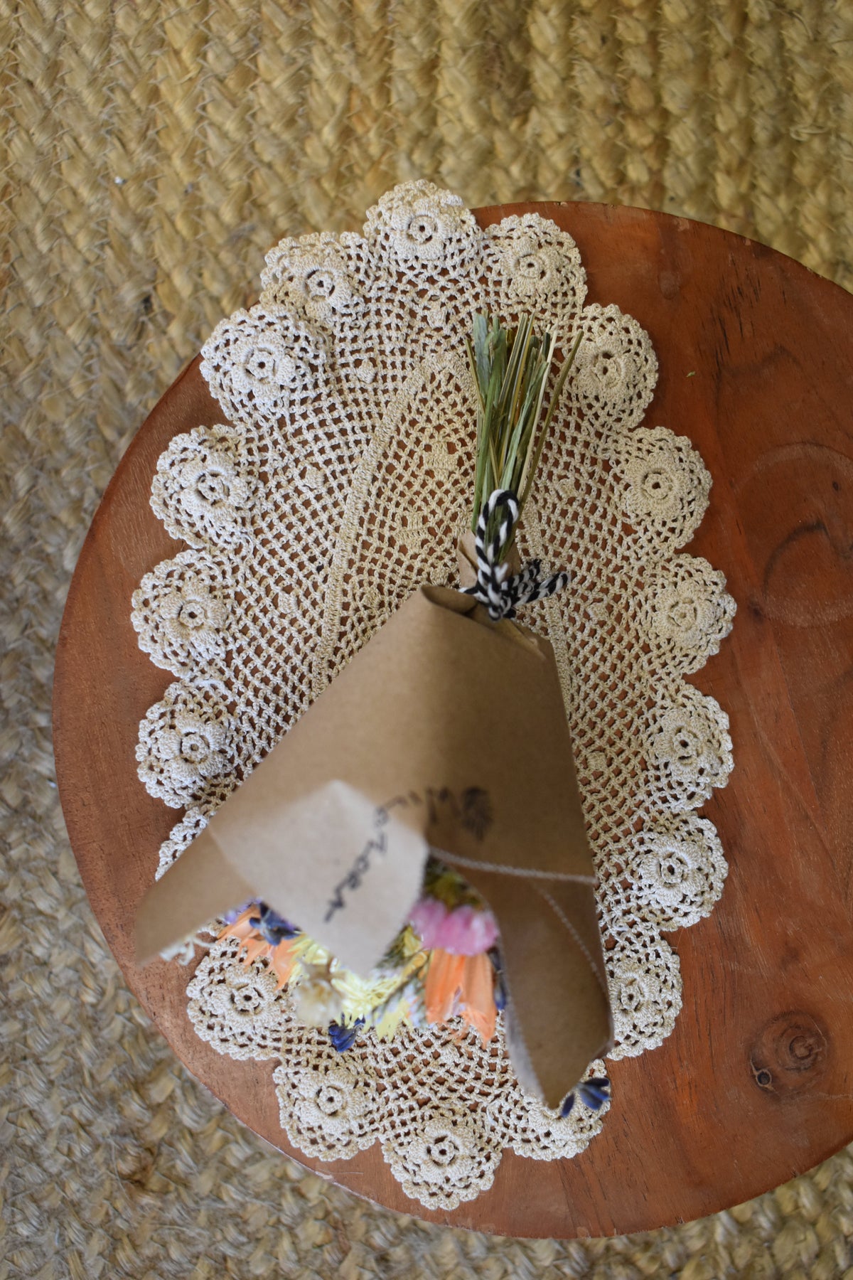 Mini Dried Flower Bouquet