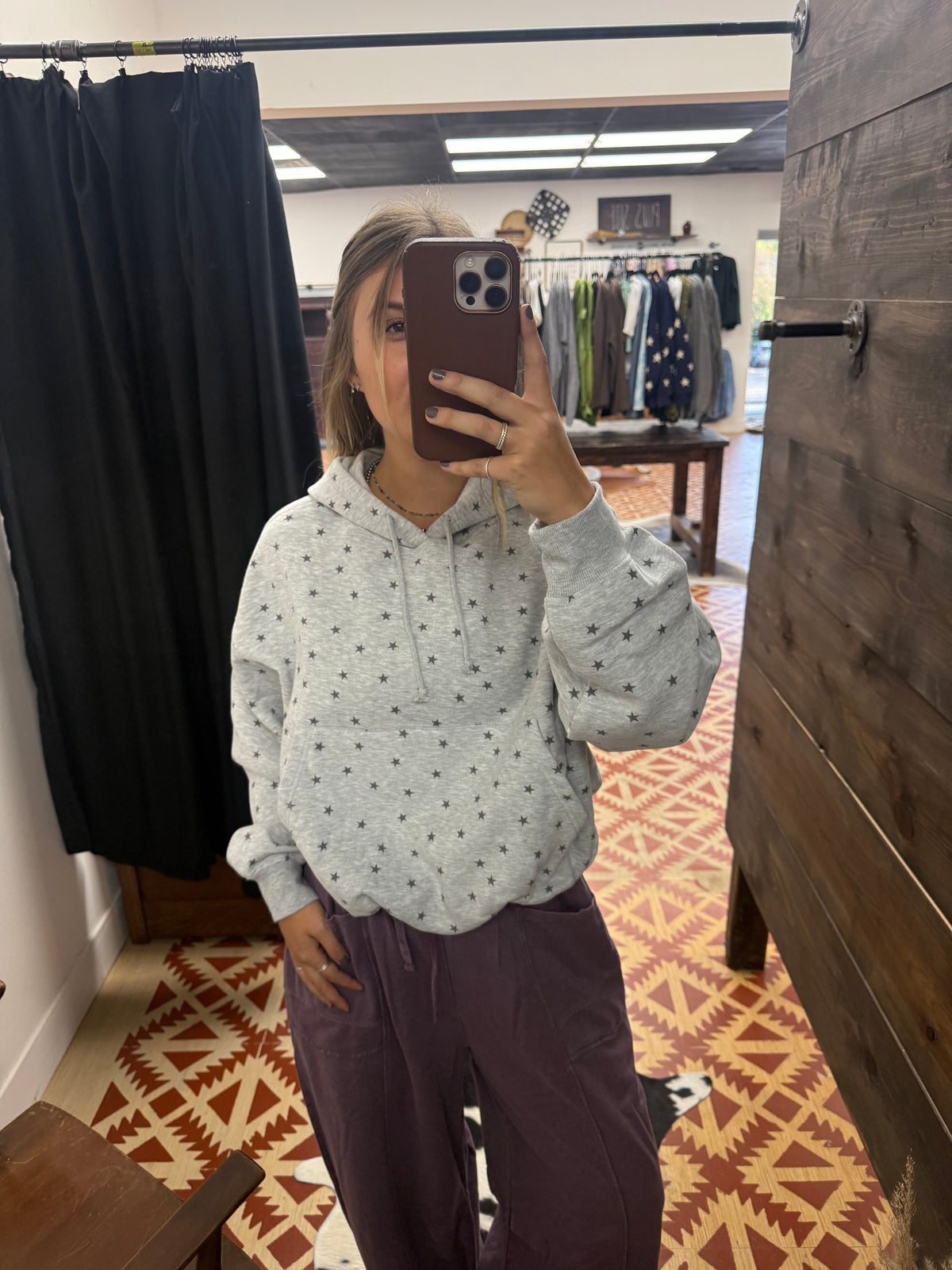 Star Washed Hoodie