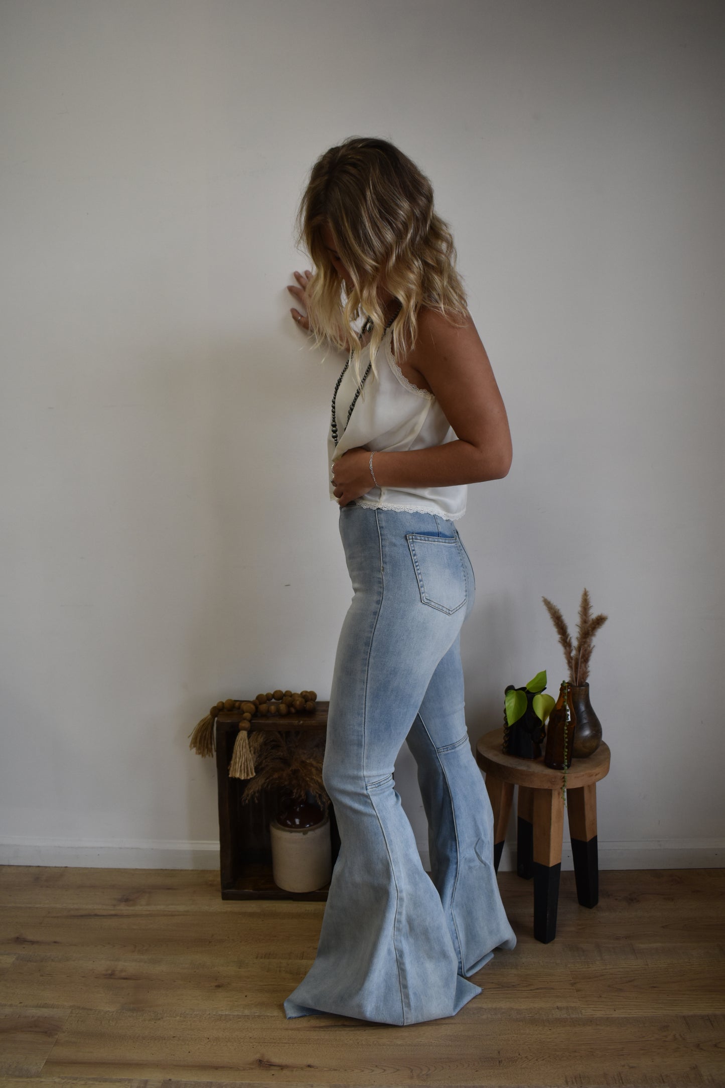 Light Denim Bobby Bell Bottoms