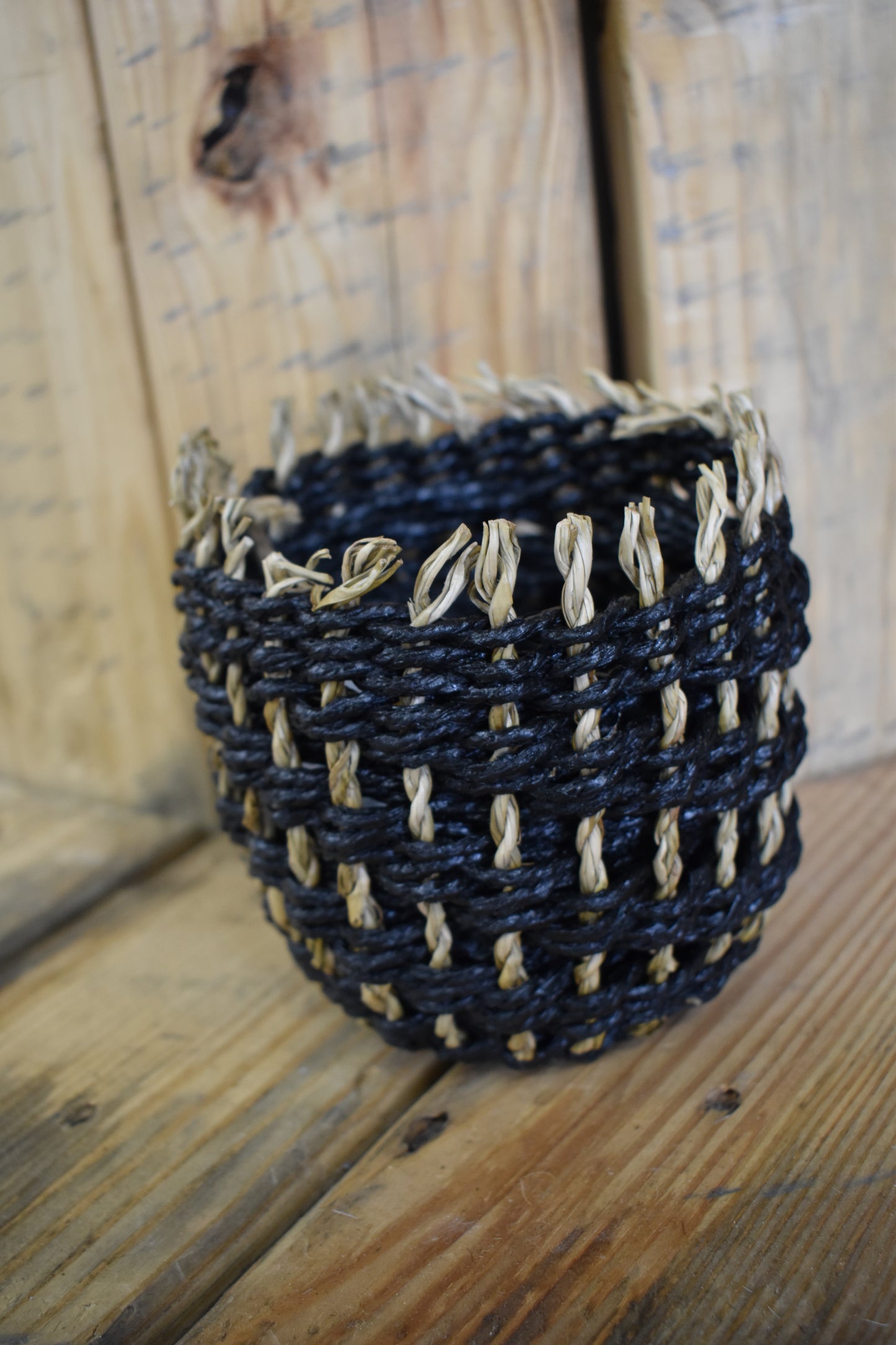 Black Ivo Natural Basket