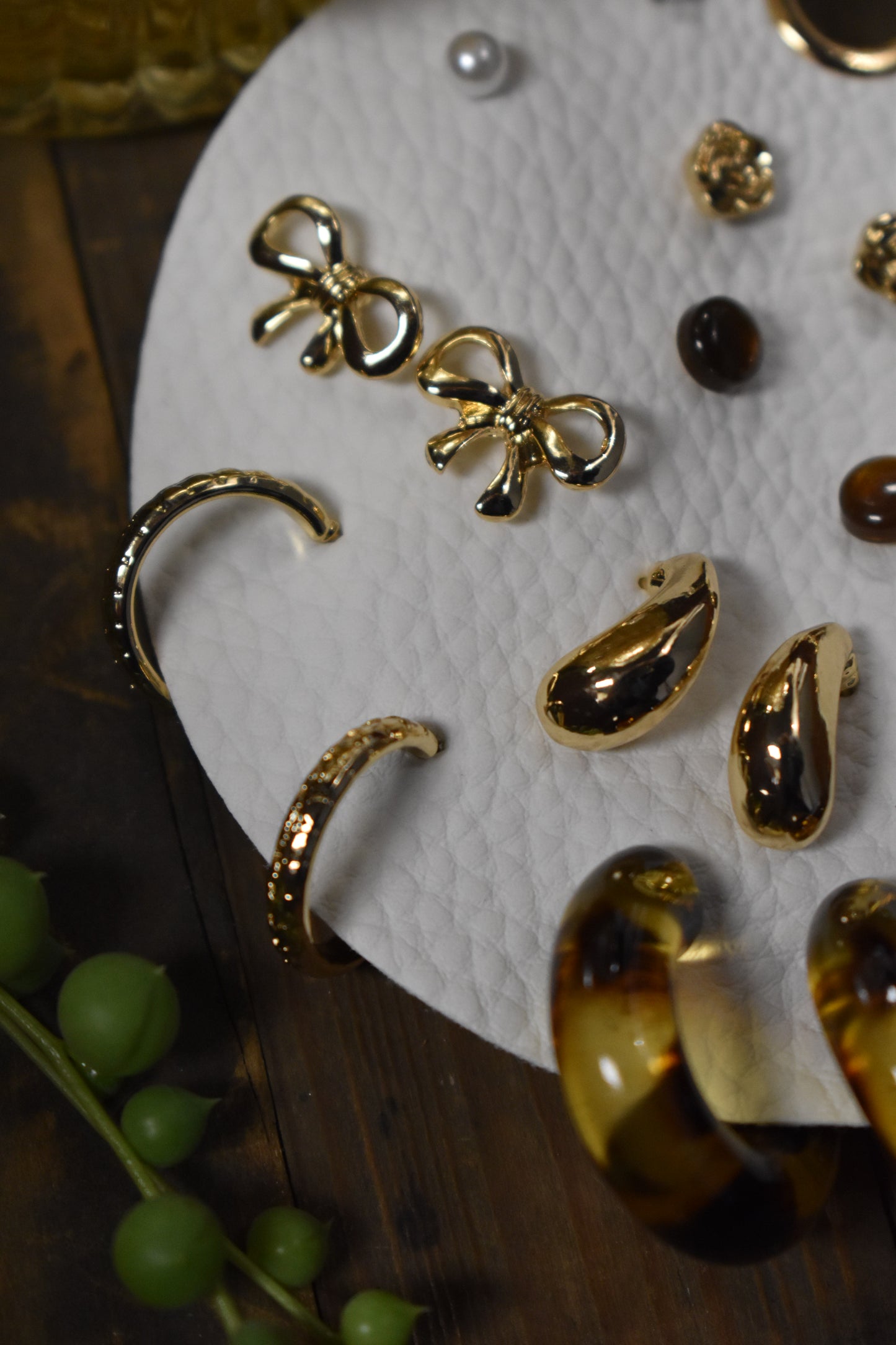 Gold Tortoise Earring Pack