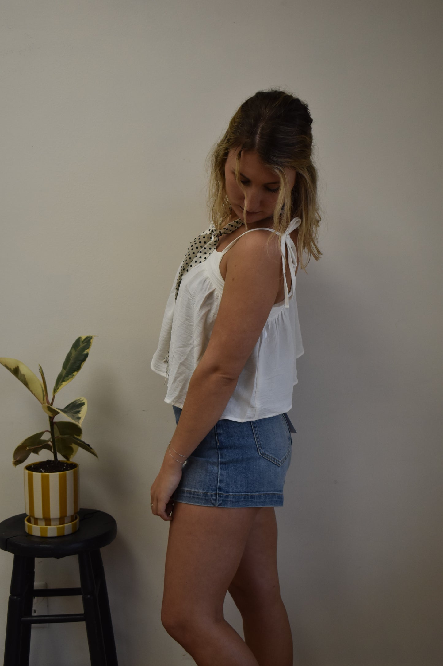 The Ann Denim Shorts