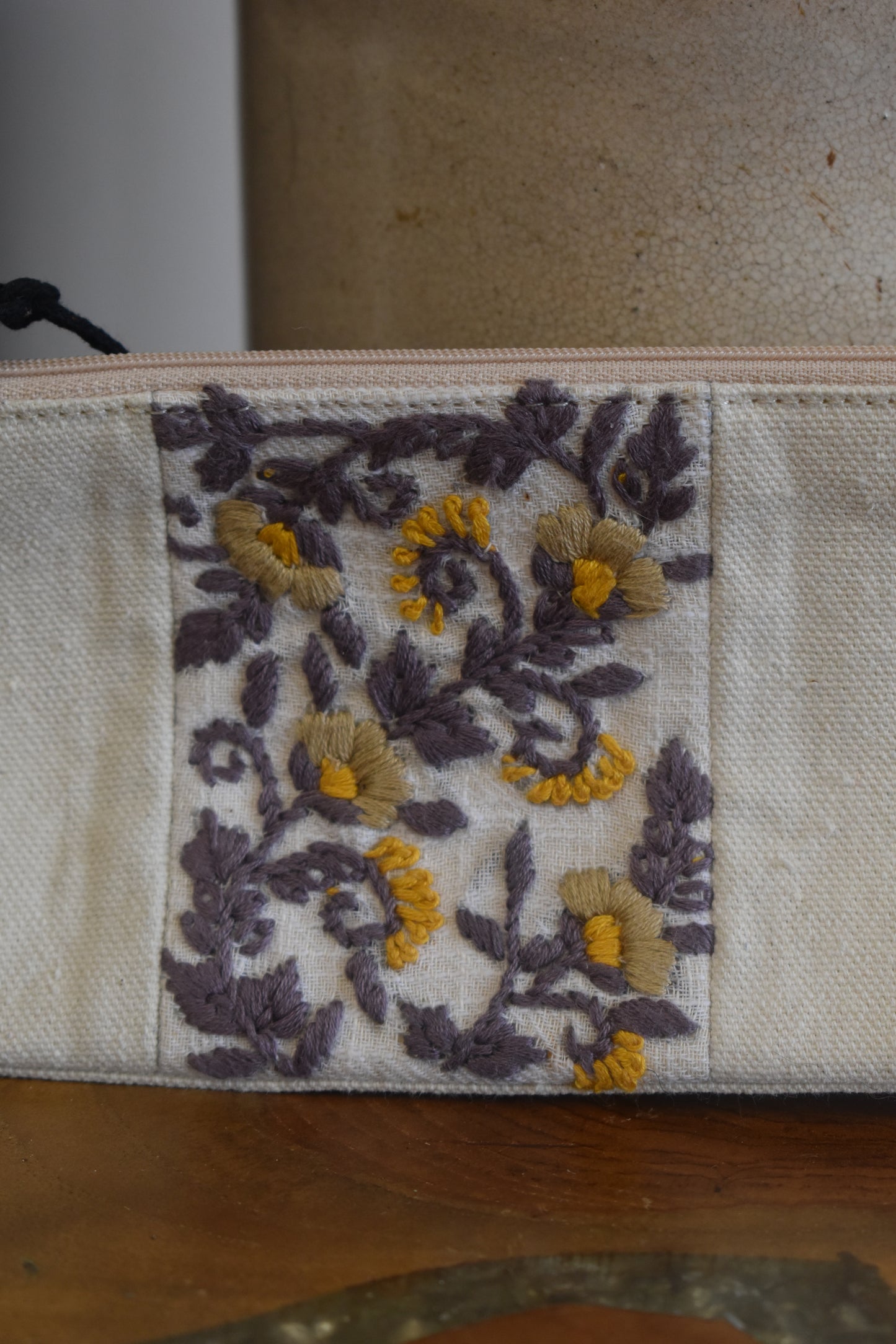 The Frieda Embroidered Pouch