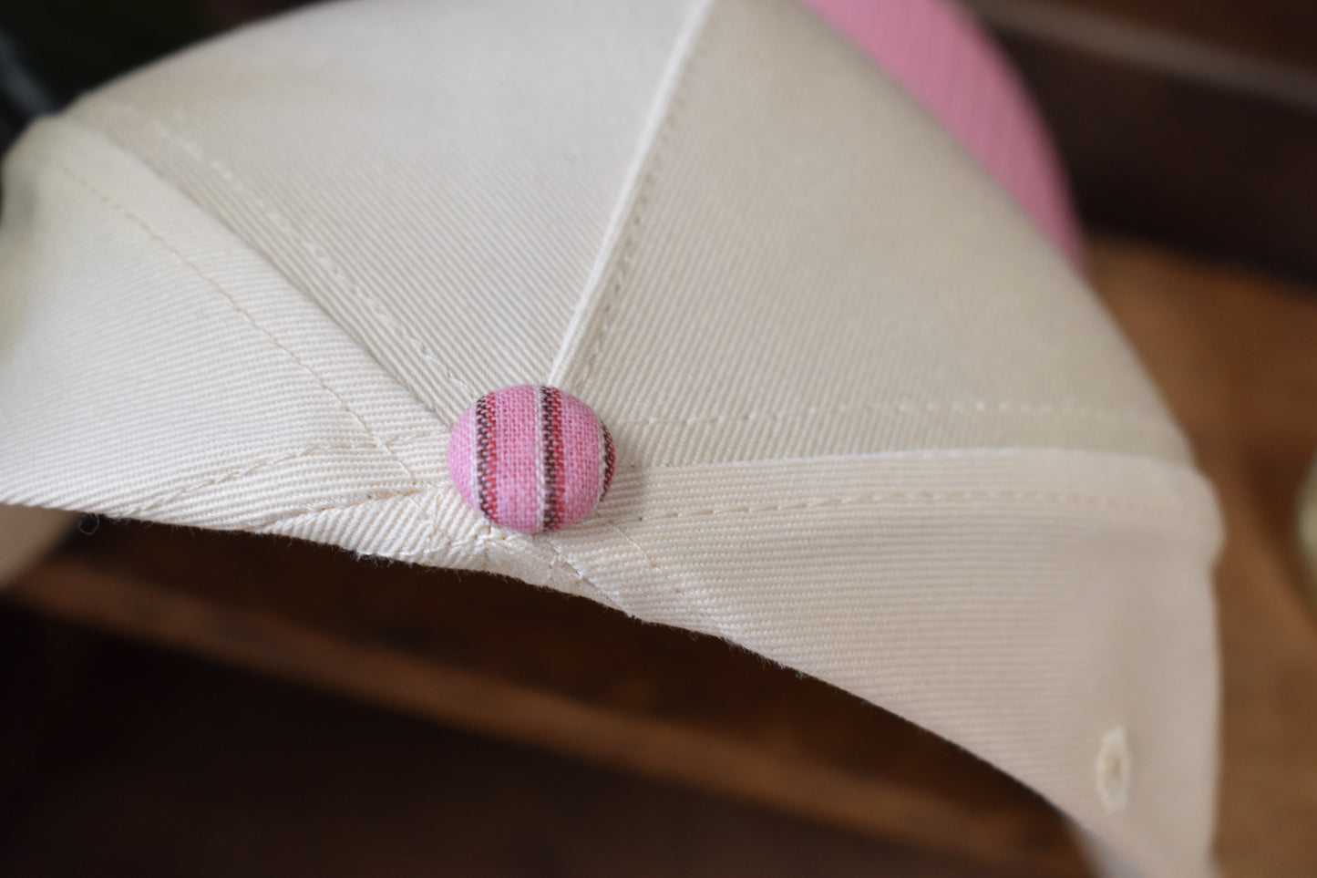 ‘But Daddy He’s A Cowboy‘ Pinstriped Trucker Hat