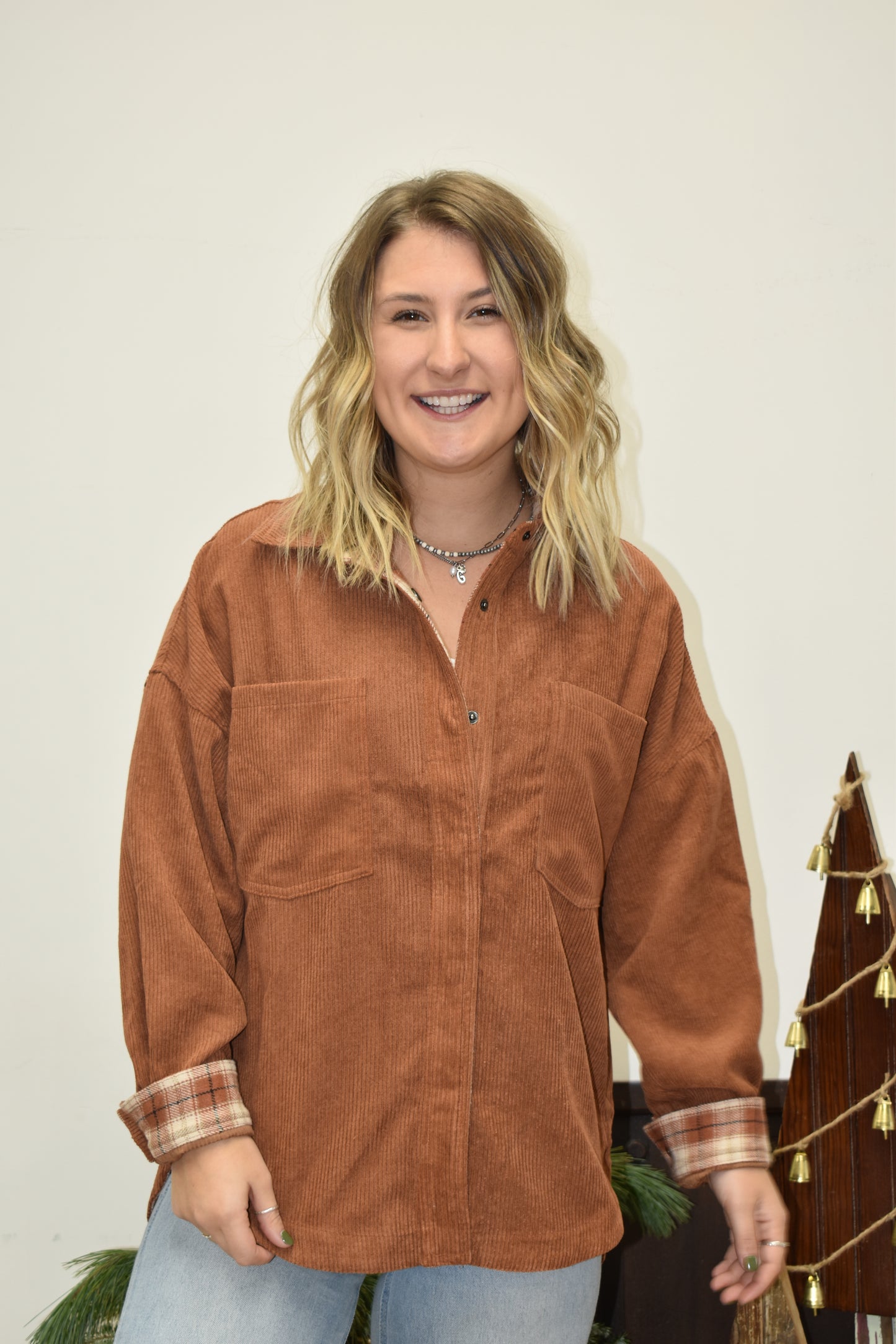 Rust Corduroy Jacket