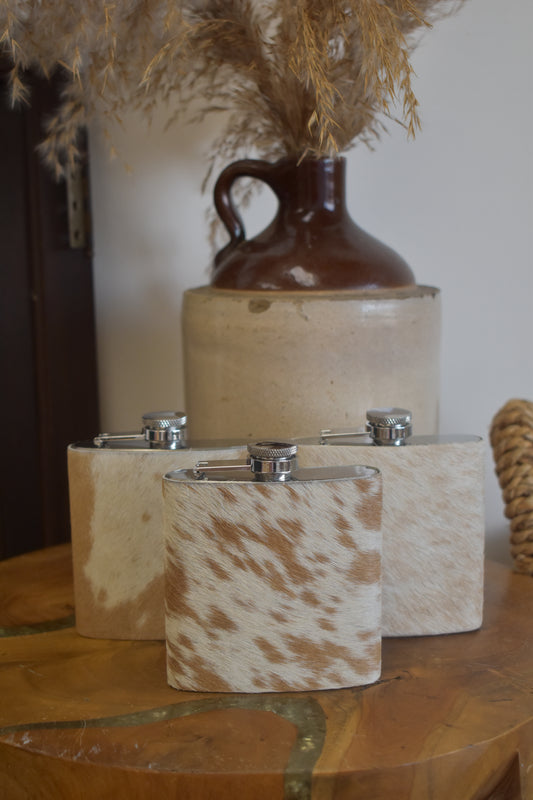 Cowhide Flasks