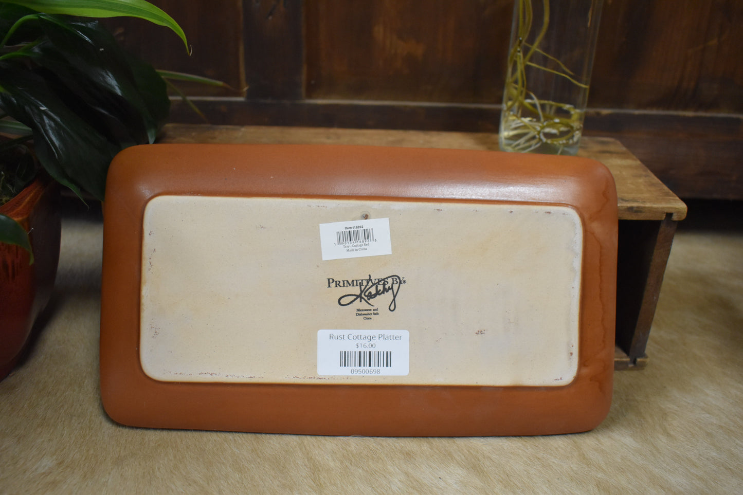 Rust Cottage Platter