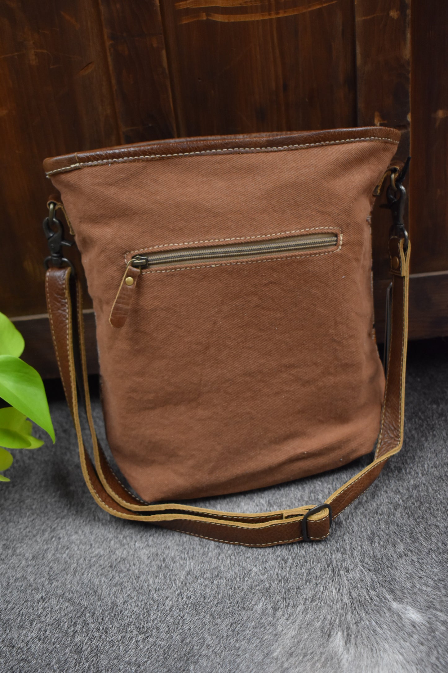 Floral Embers Crossbody