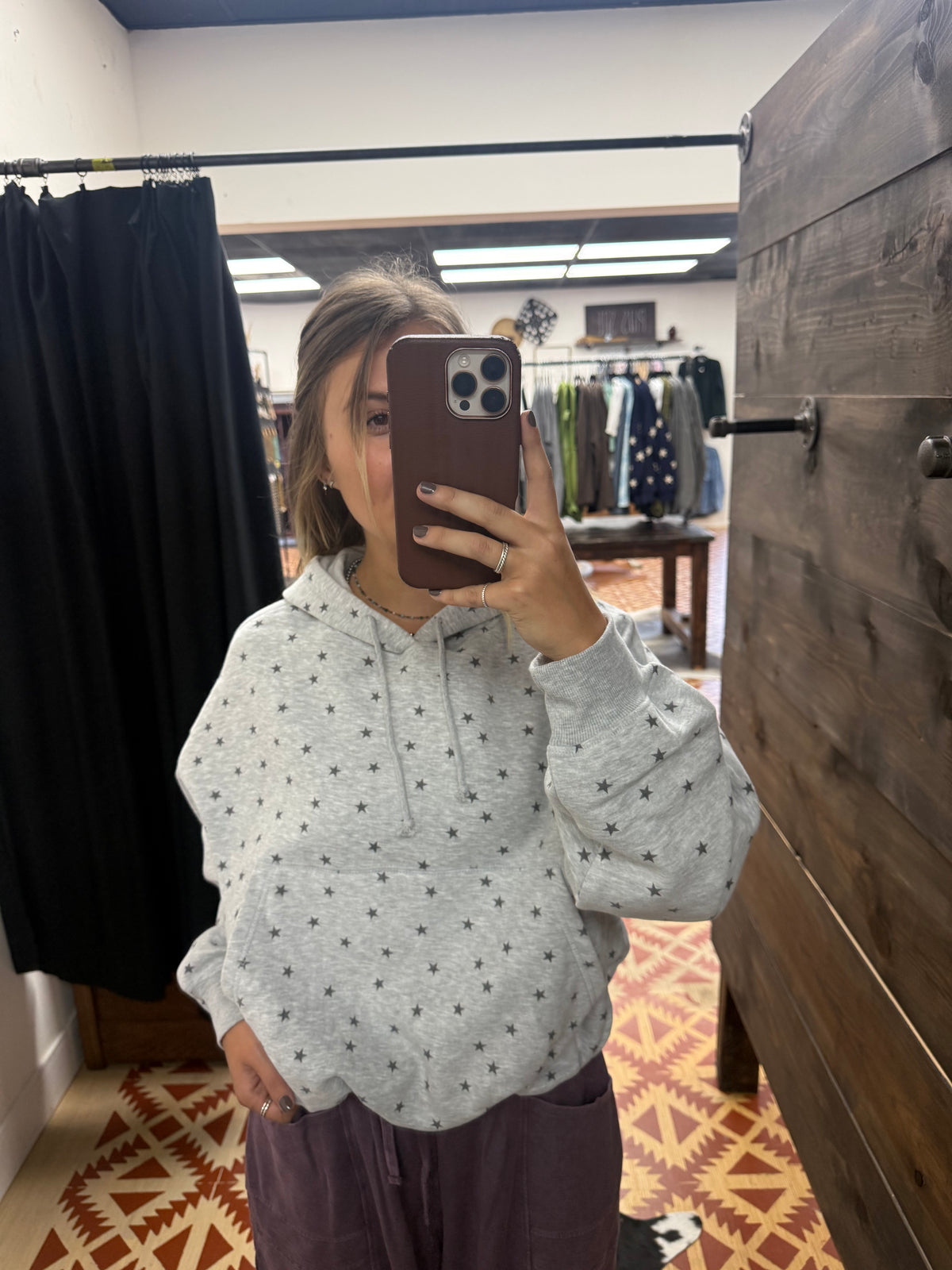 Star Washed Hoodie