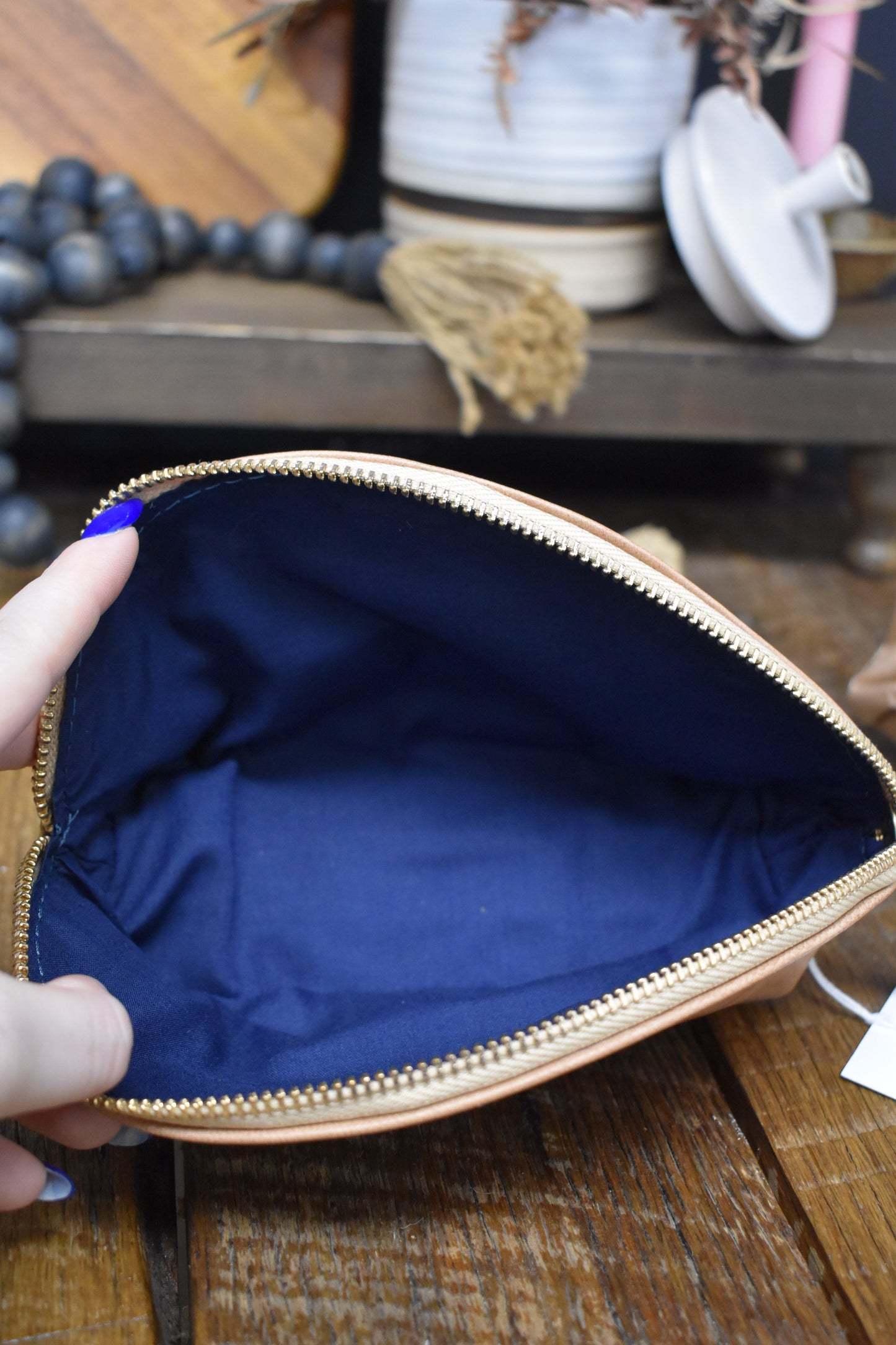 Small Blossom Leather Bag