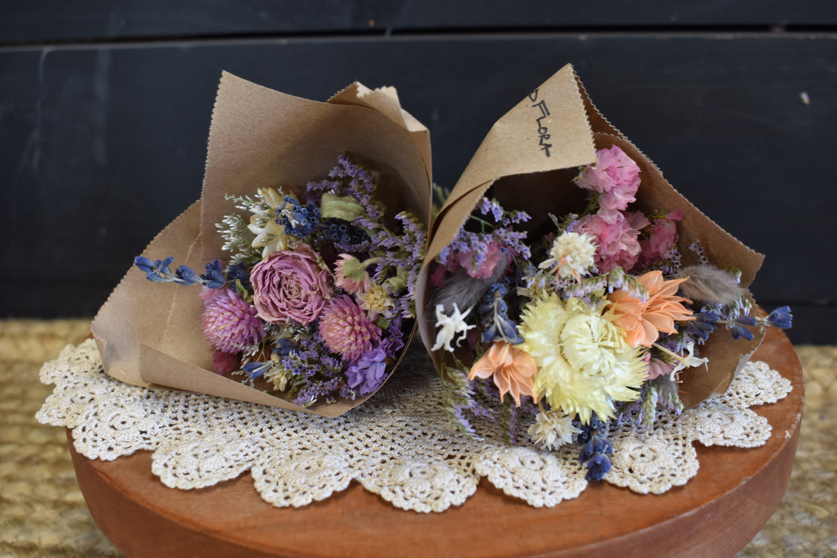 Mini Dried Flower Bouquet