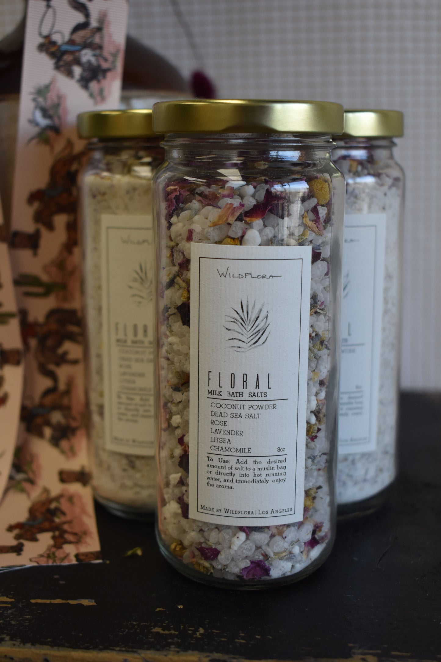 Floral Milk Bath Salts