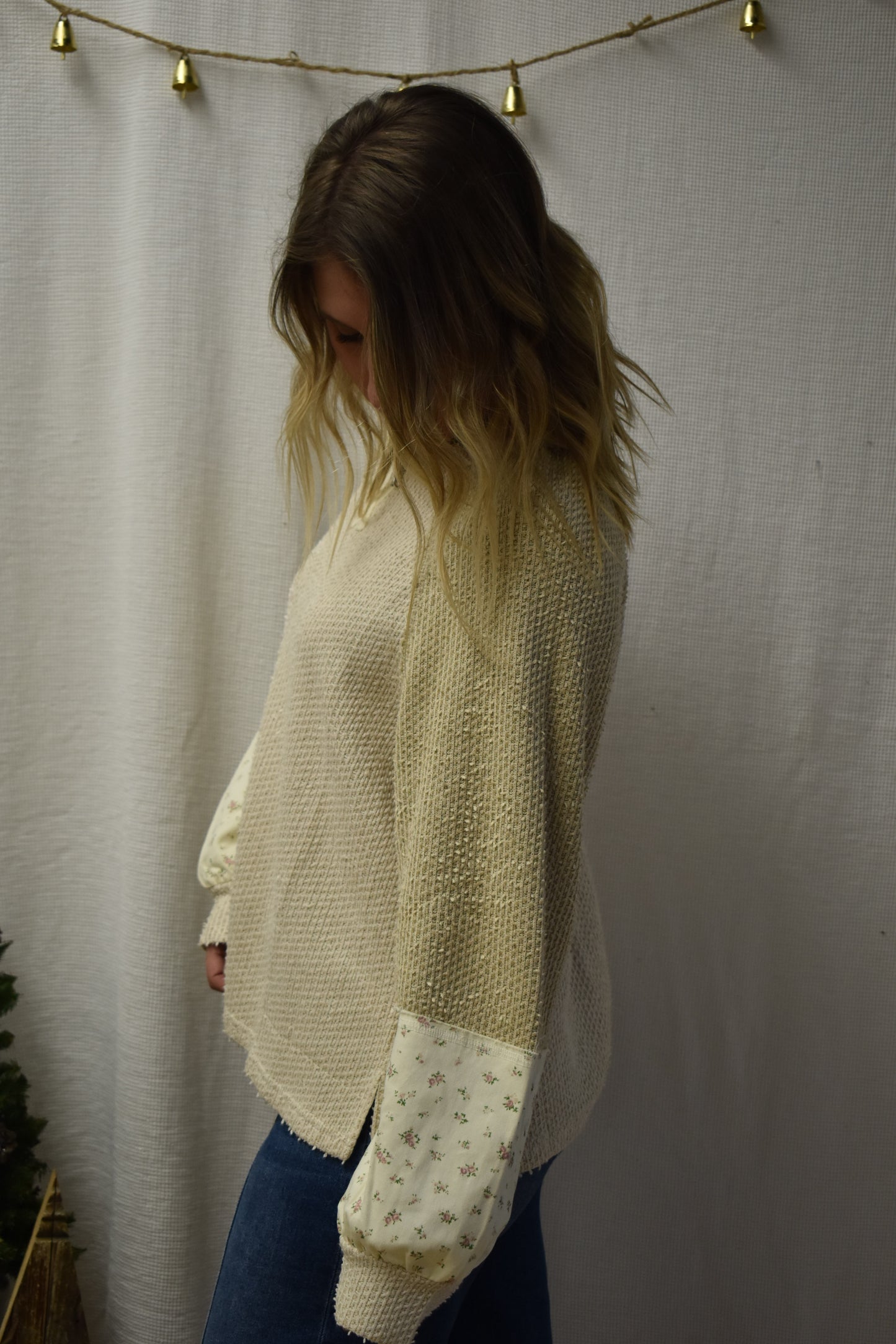 The Cream Nellie Top