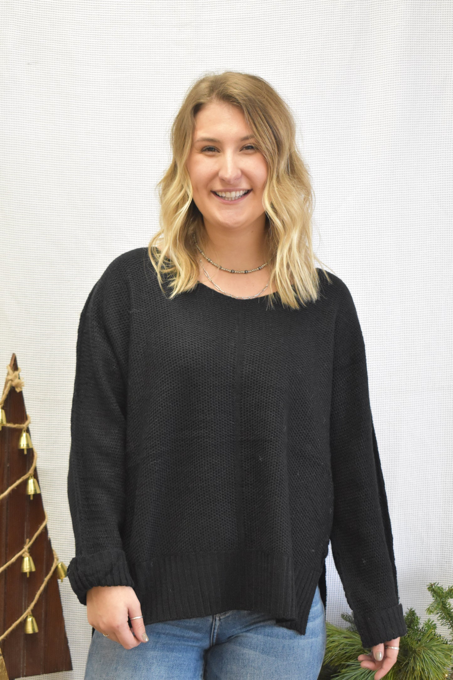 Midnight Knitted Sweater