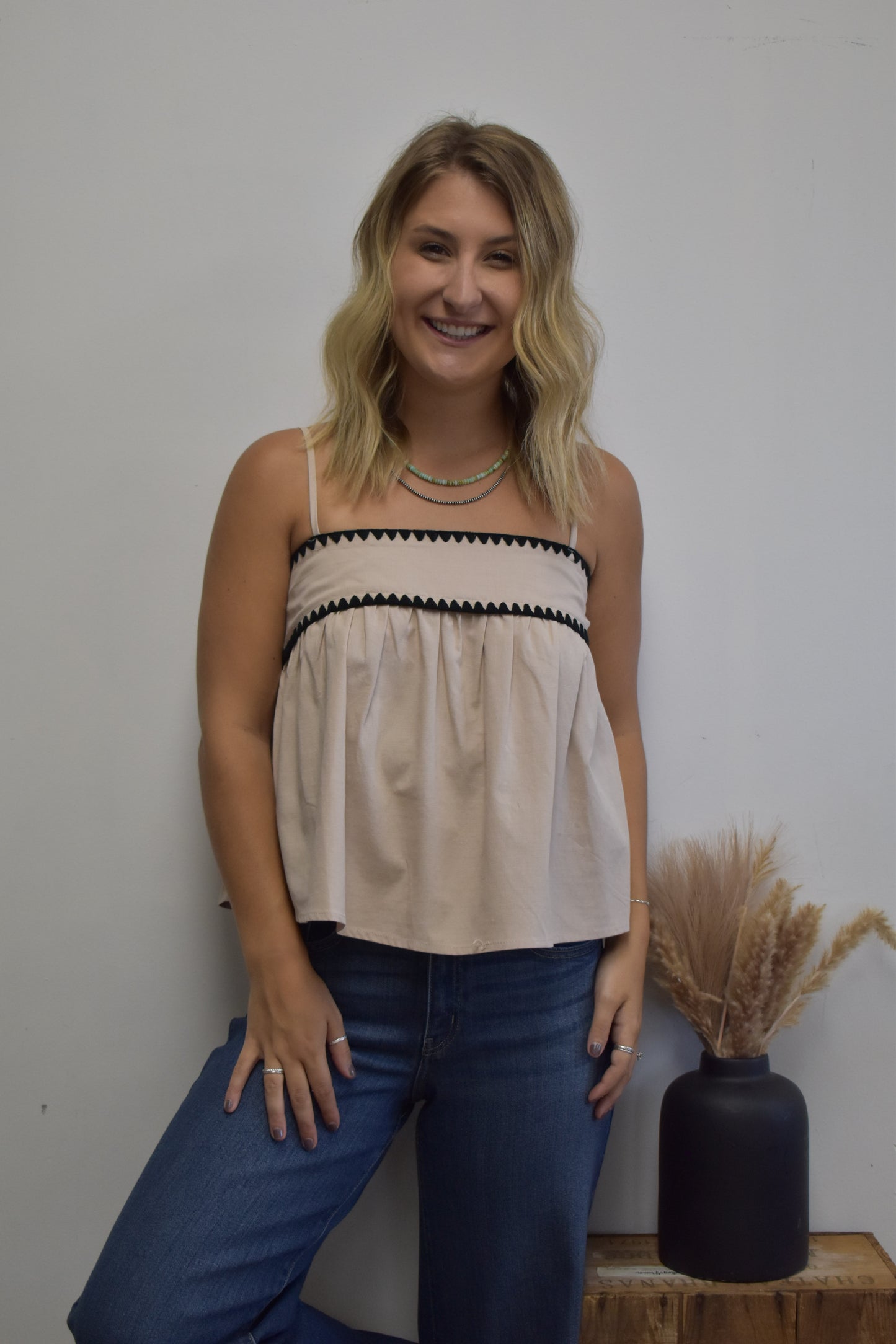 B&T Babydoll Blouse