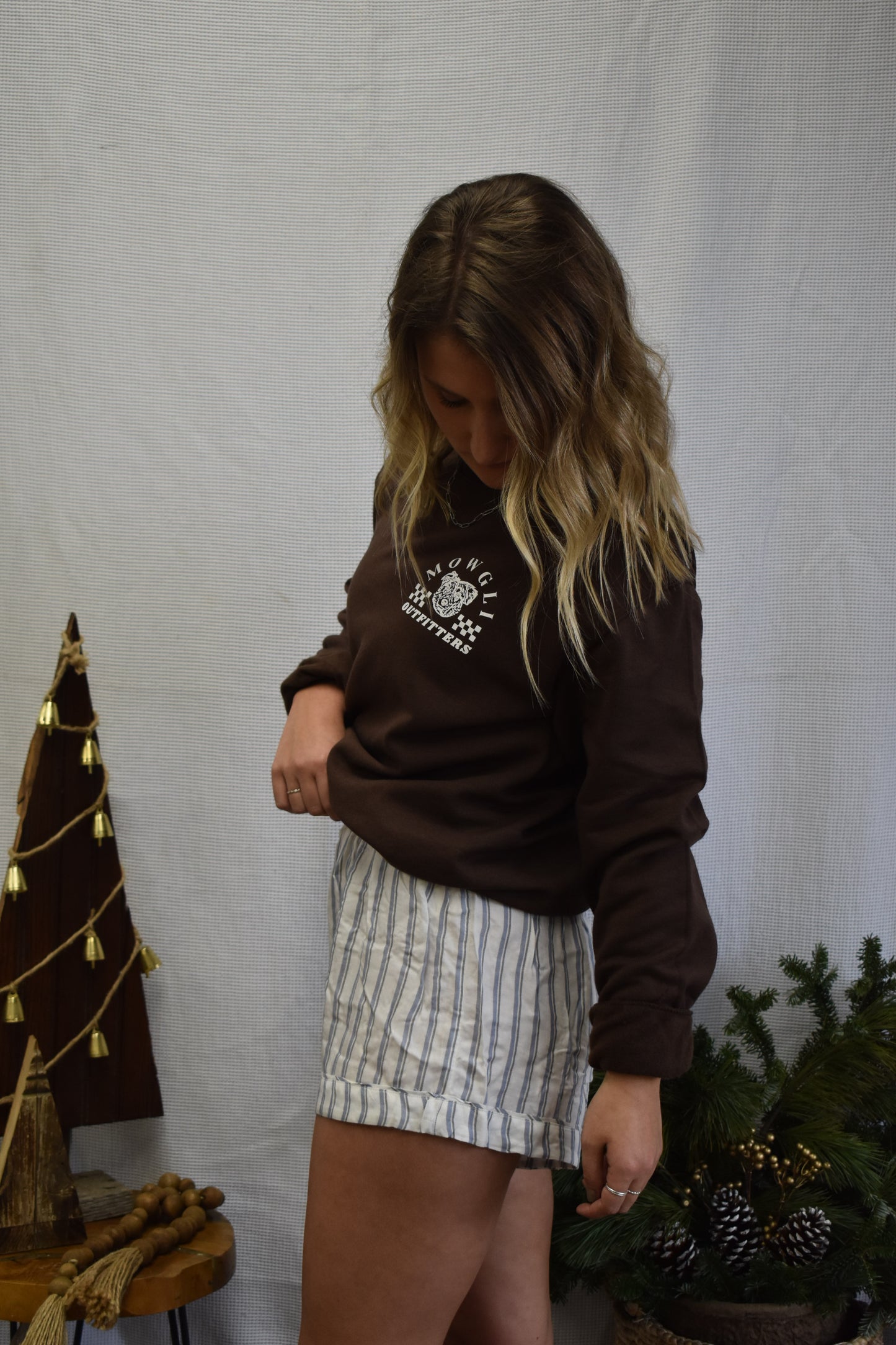 The Sky Striped Shorts