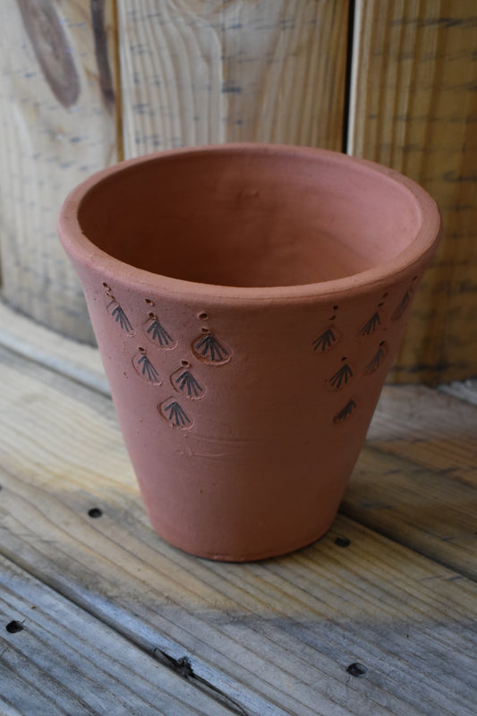 Terracotta Stamped Planter