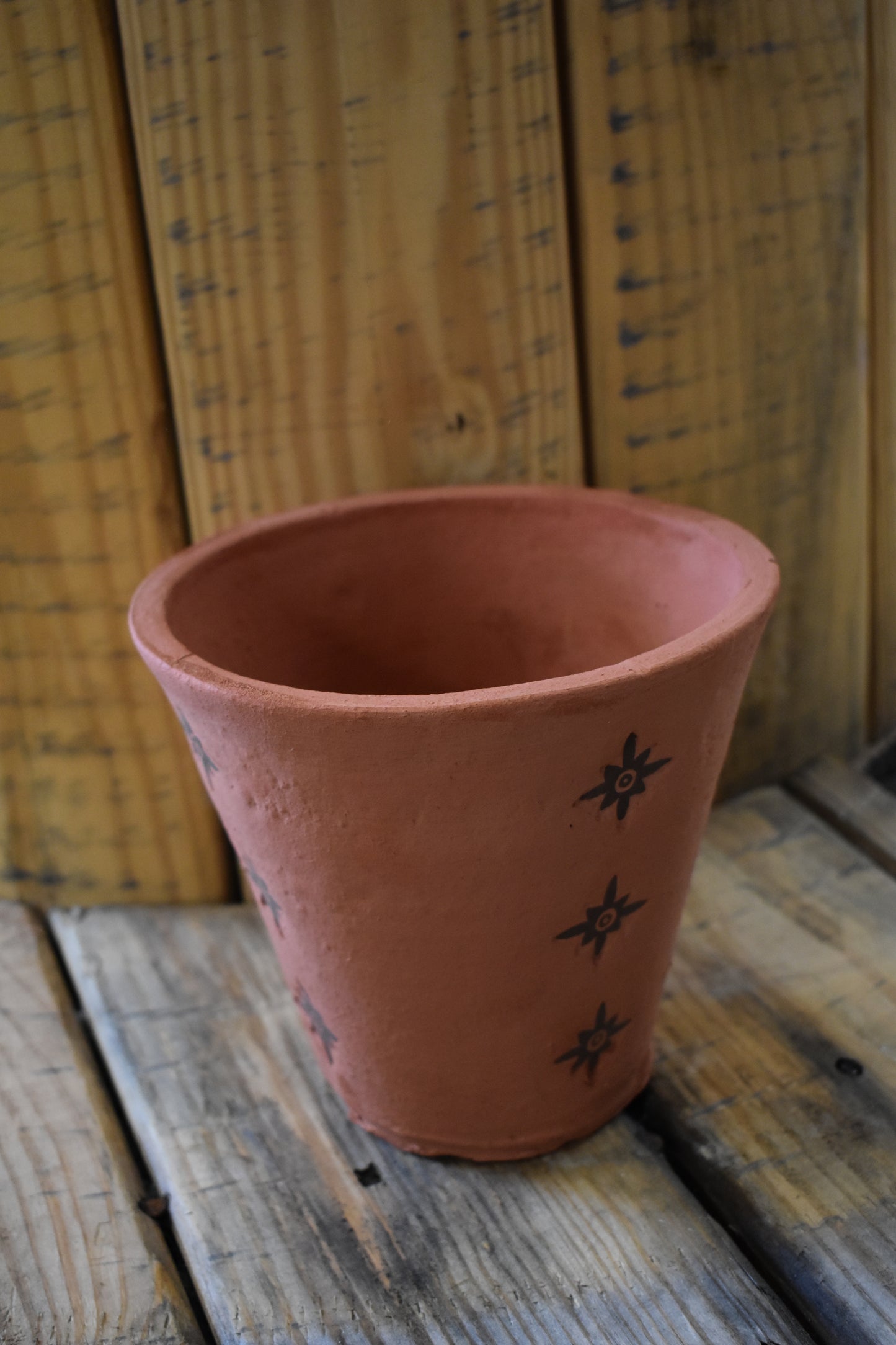 Terracotta Stamped Planter