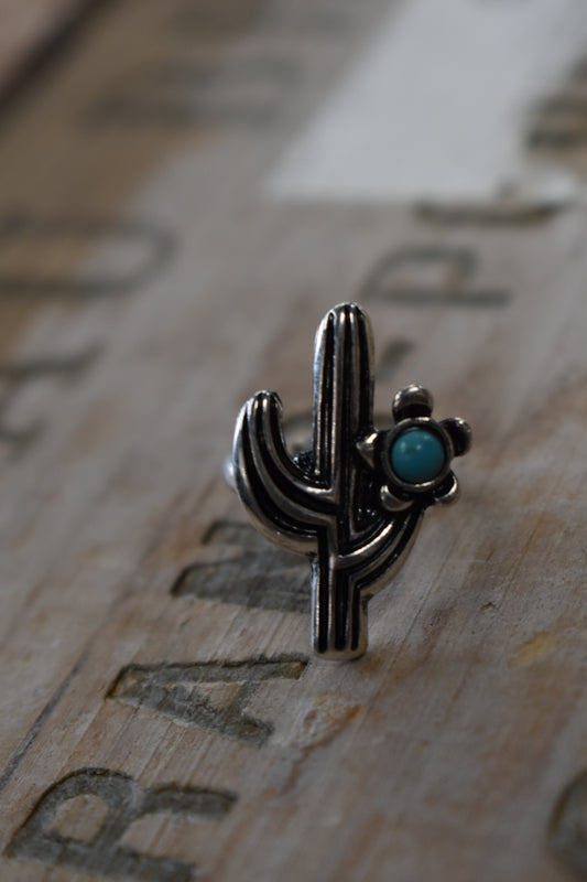 Cactus Stone Ring