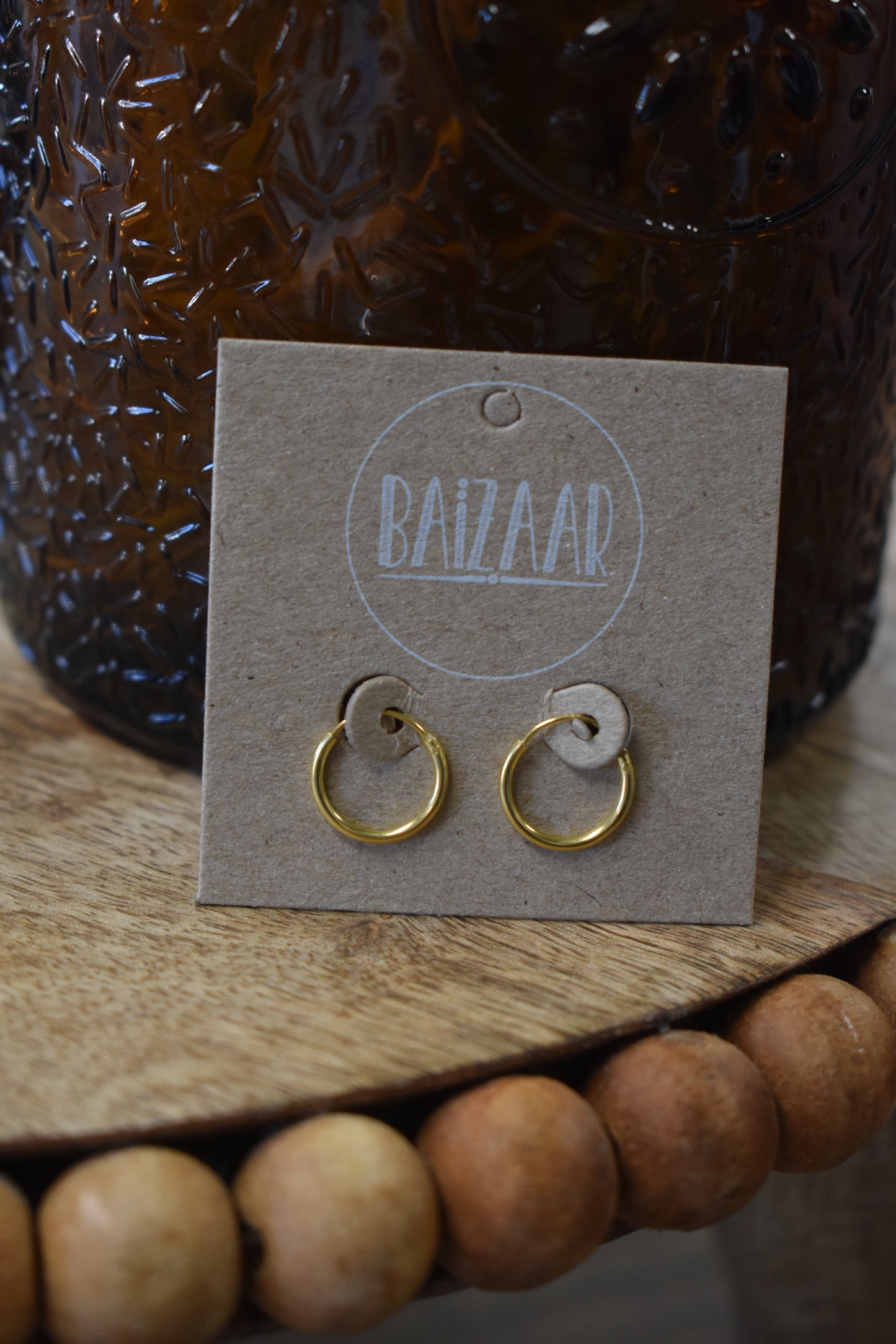 Gold Plated Hoops