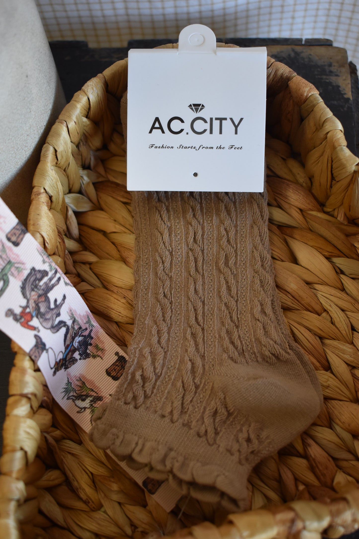 Retro Ruffle Ankle Socks