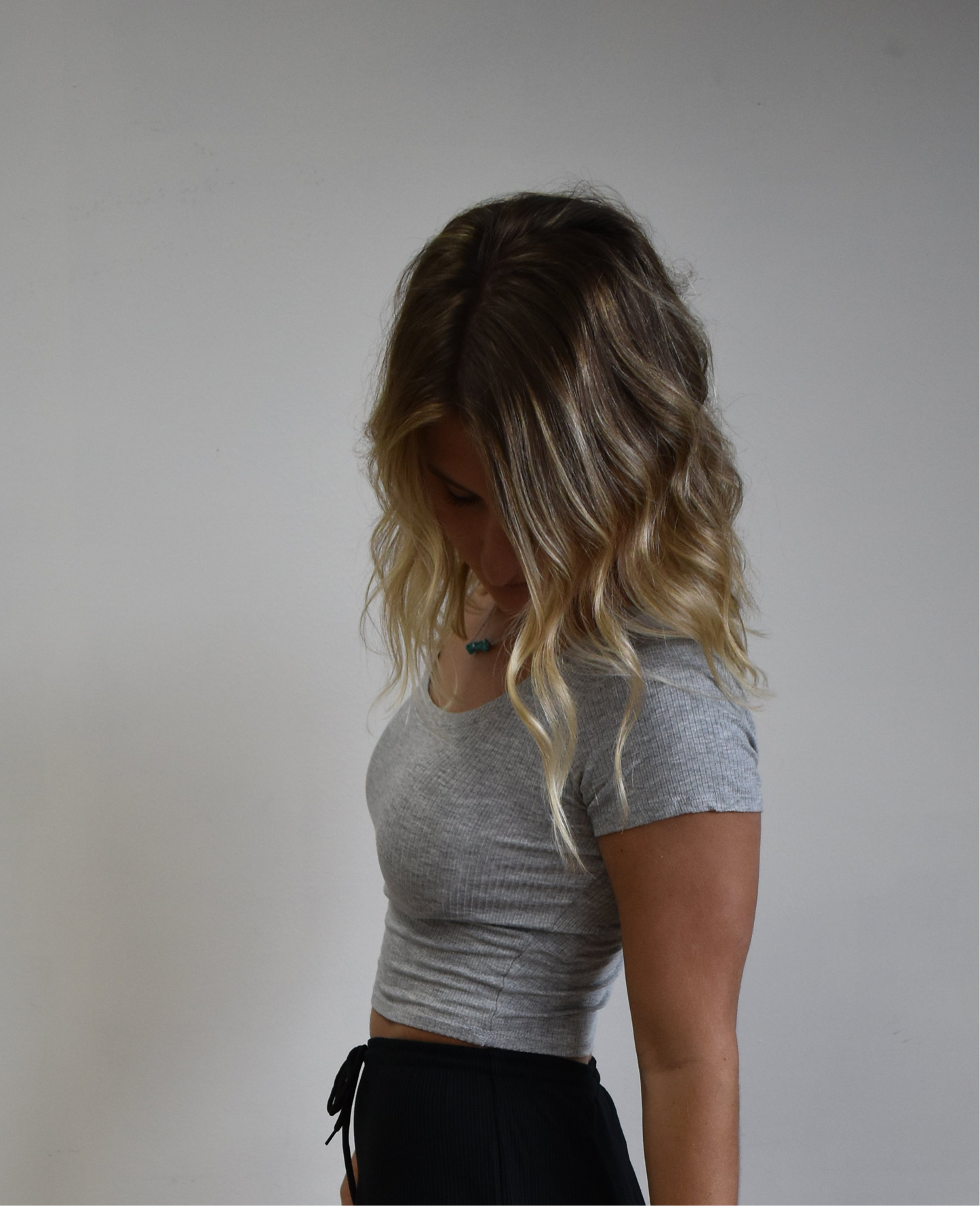 The Heather Grey Brooklyn Ribbed Top
