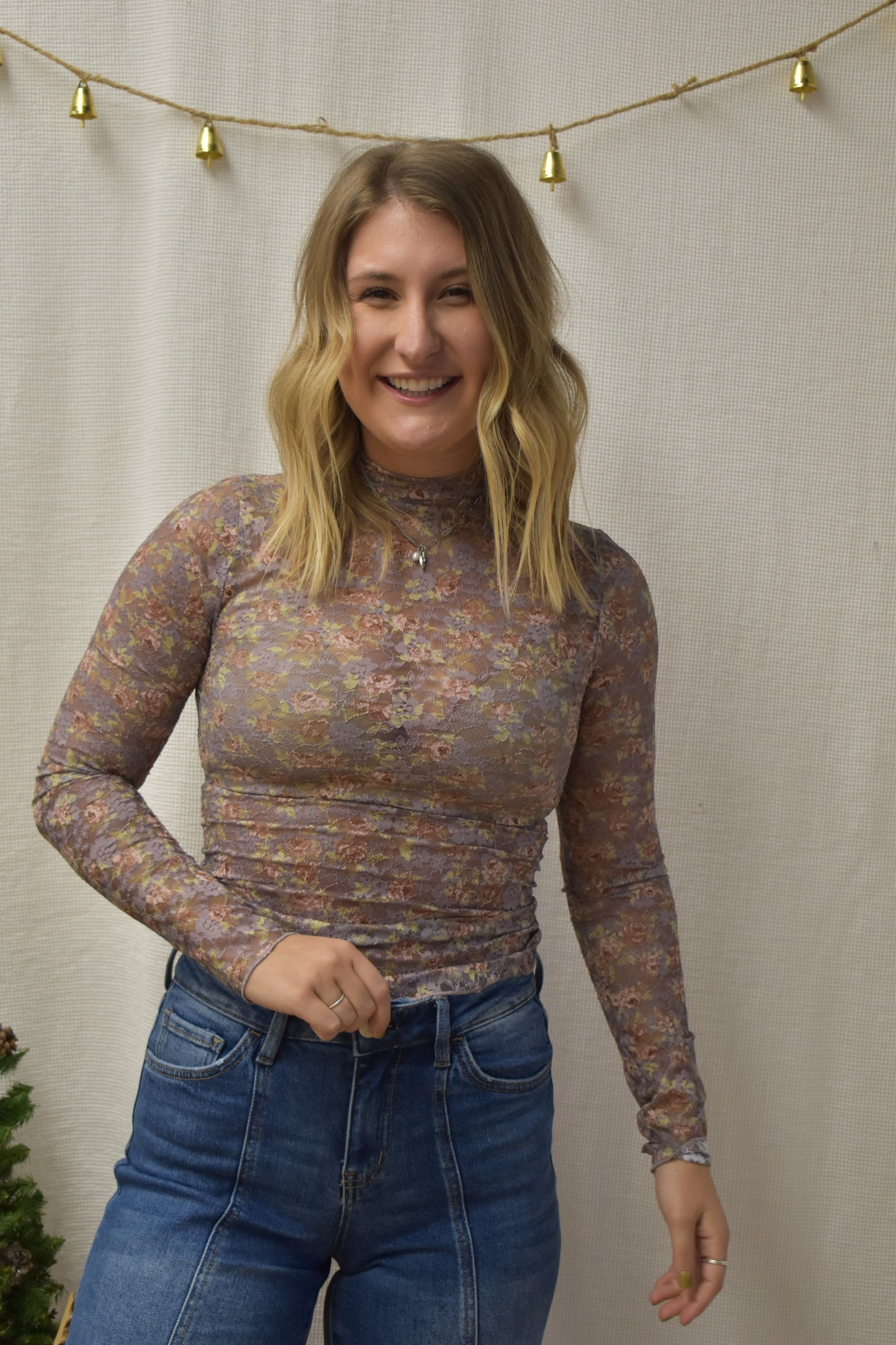 The Pablo Floral Lace Top