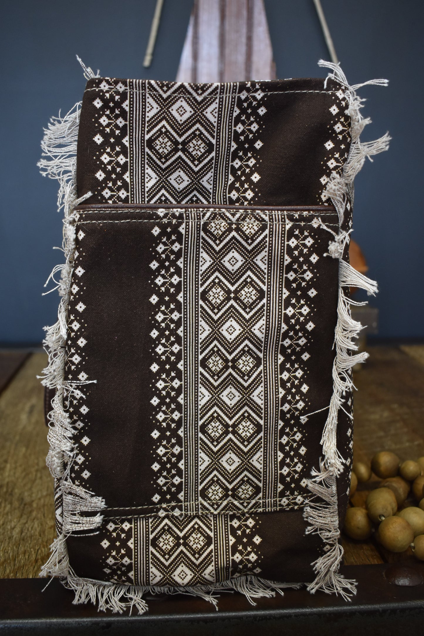 Dark Brown Tribal Weekender