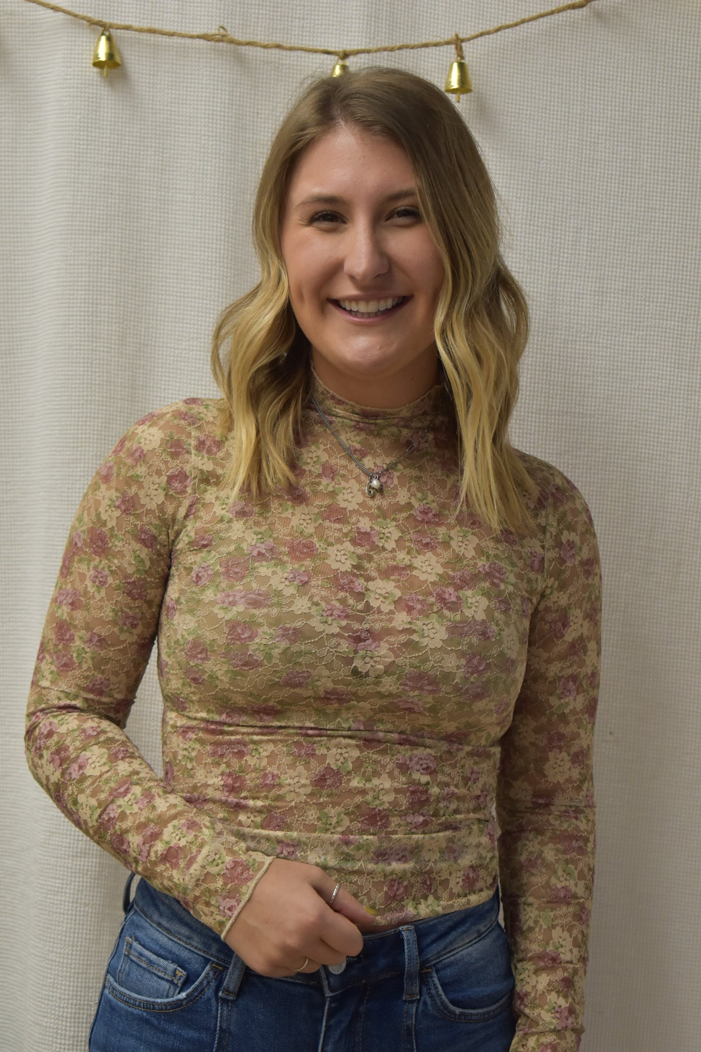 The Pablo Floral Lace Top