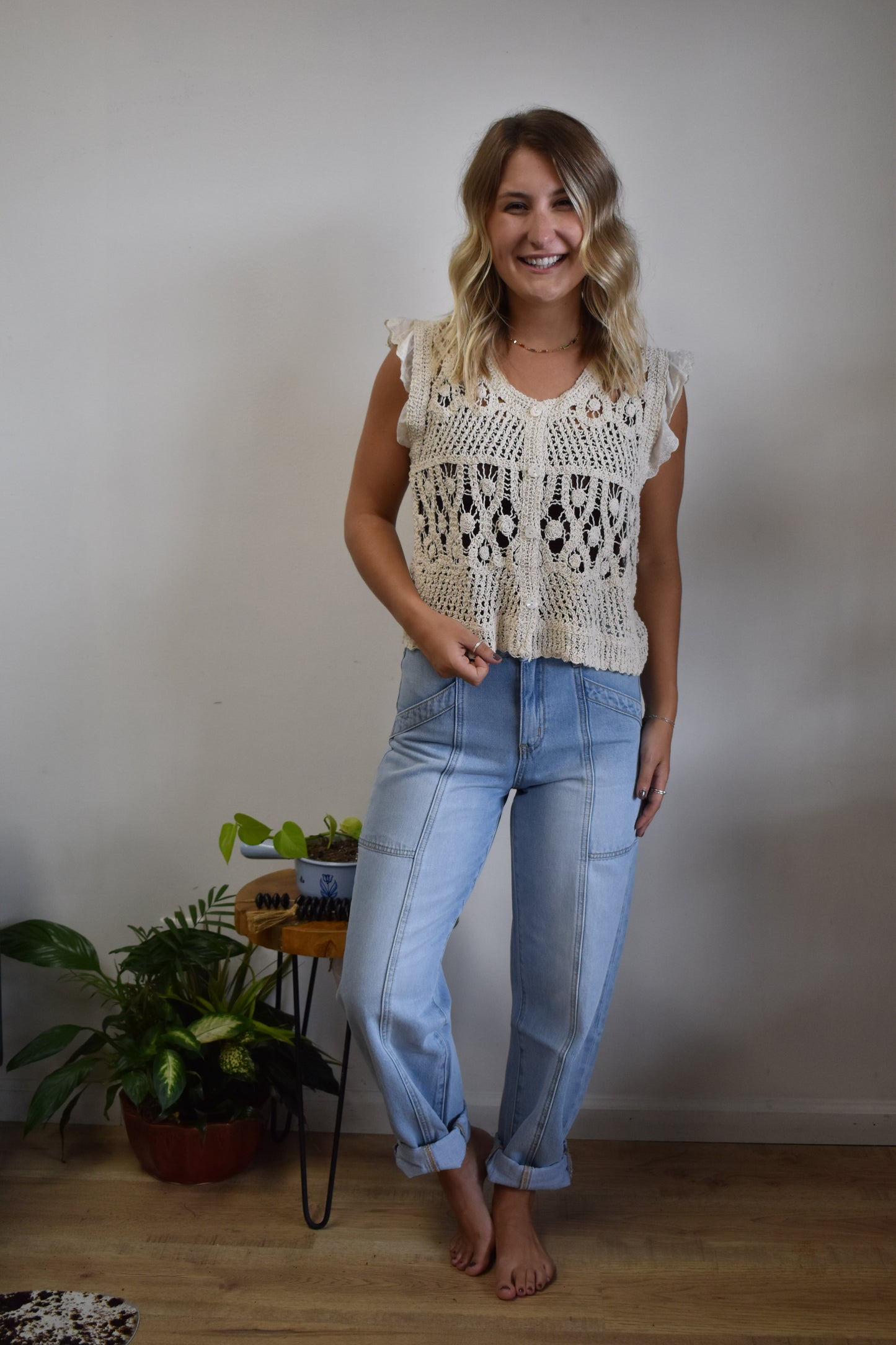 The Ivy Crochet Blouse
