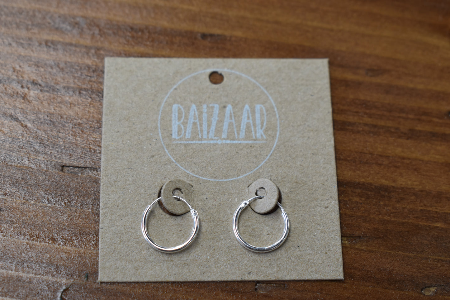 Sterling Silver Hoops