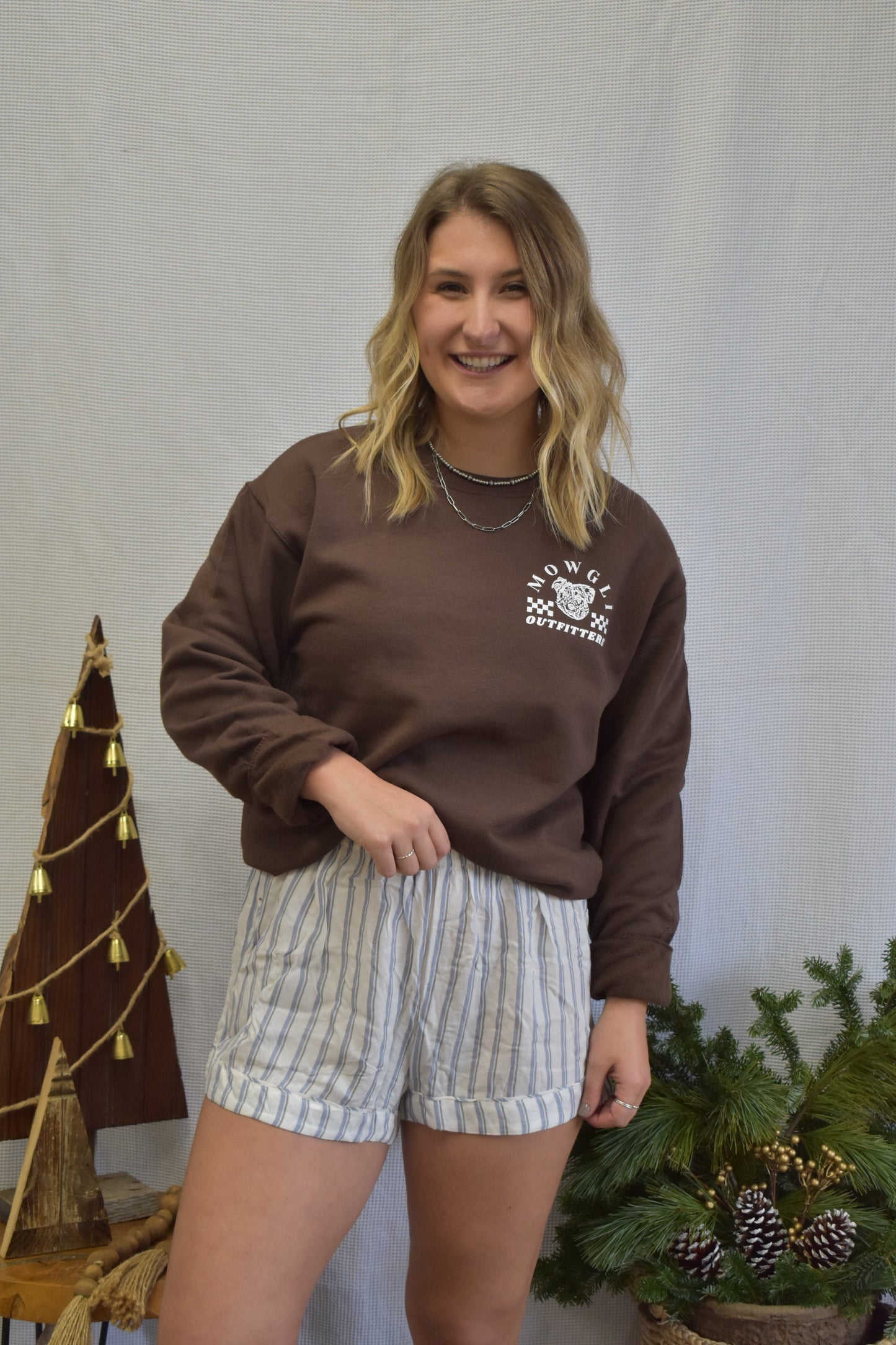 The Sky Striped Shorts