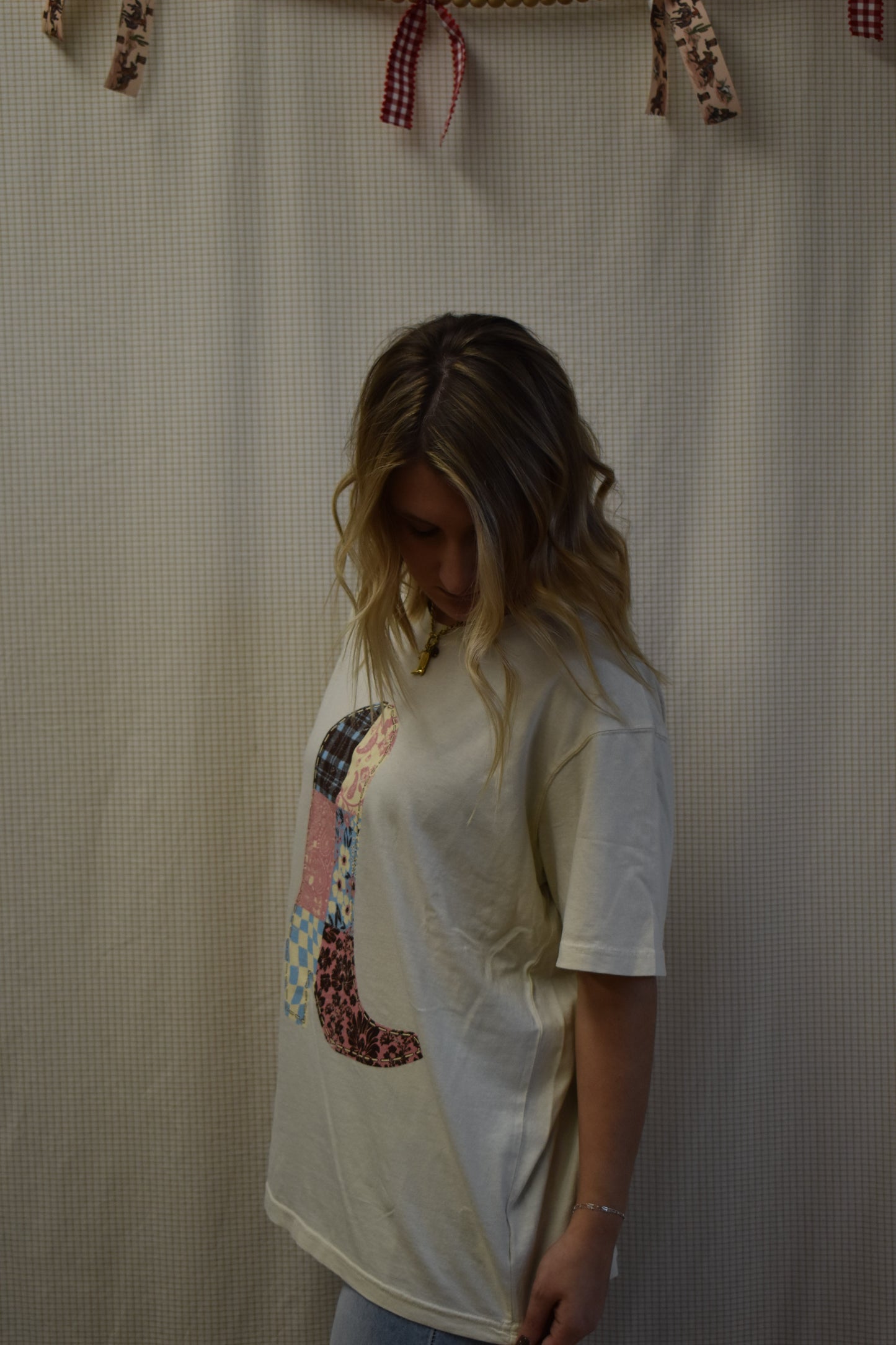 Pathwork Boot Stitch Ivory Tee