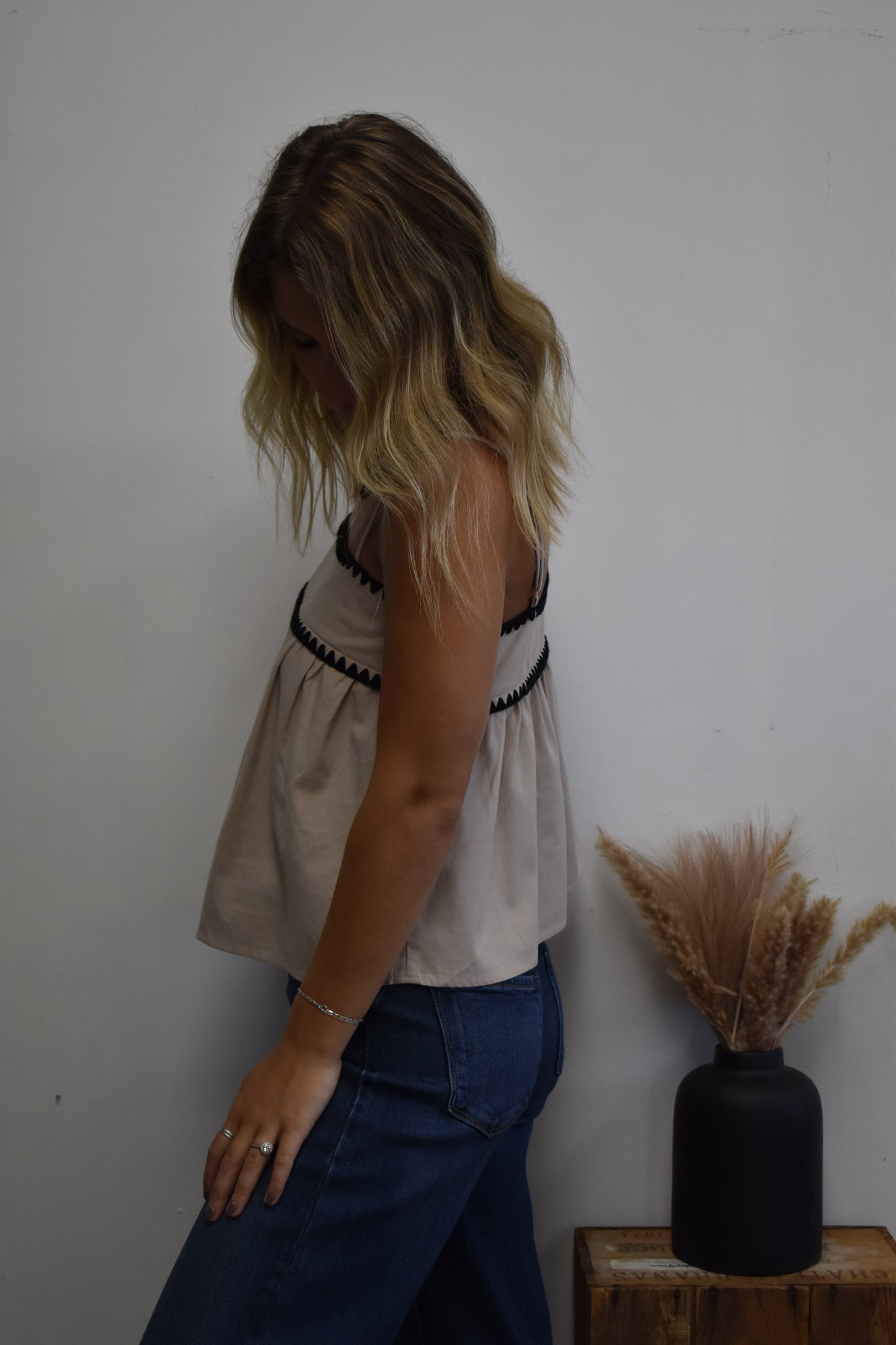 B&T Babydoll Blouse