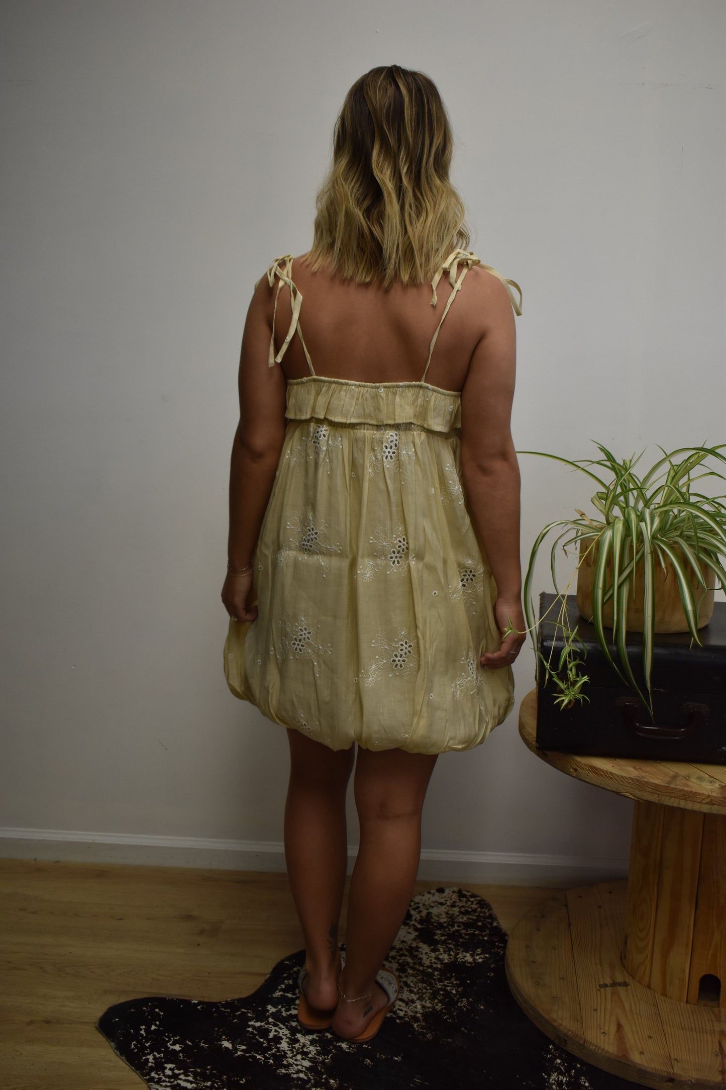 Butter Floral Dress