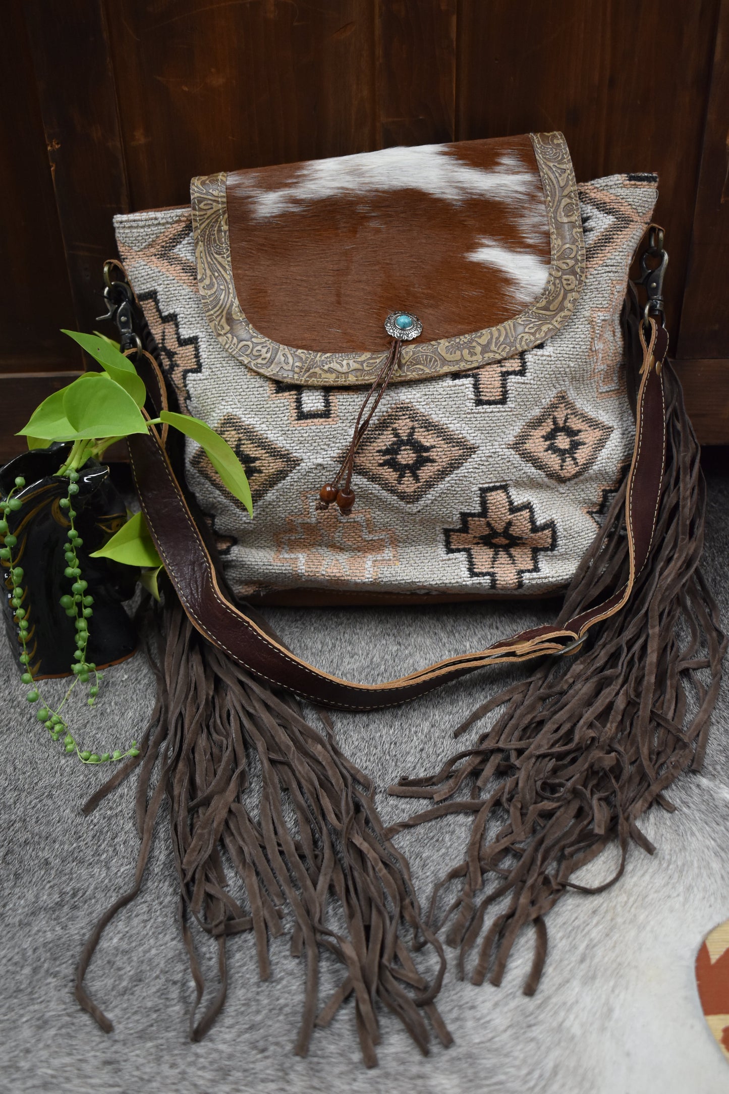 The Theresa Tasseled Crossbody