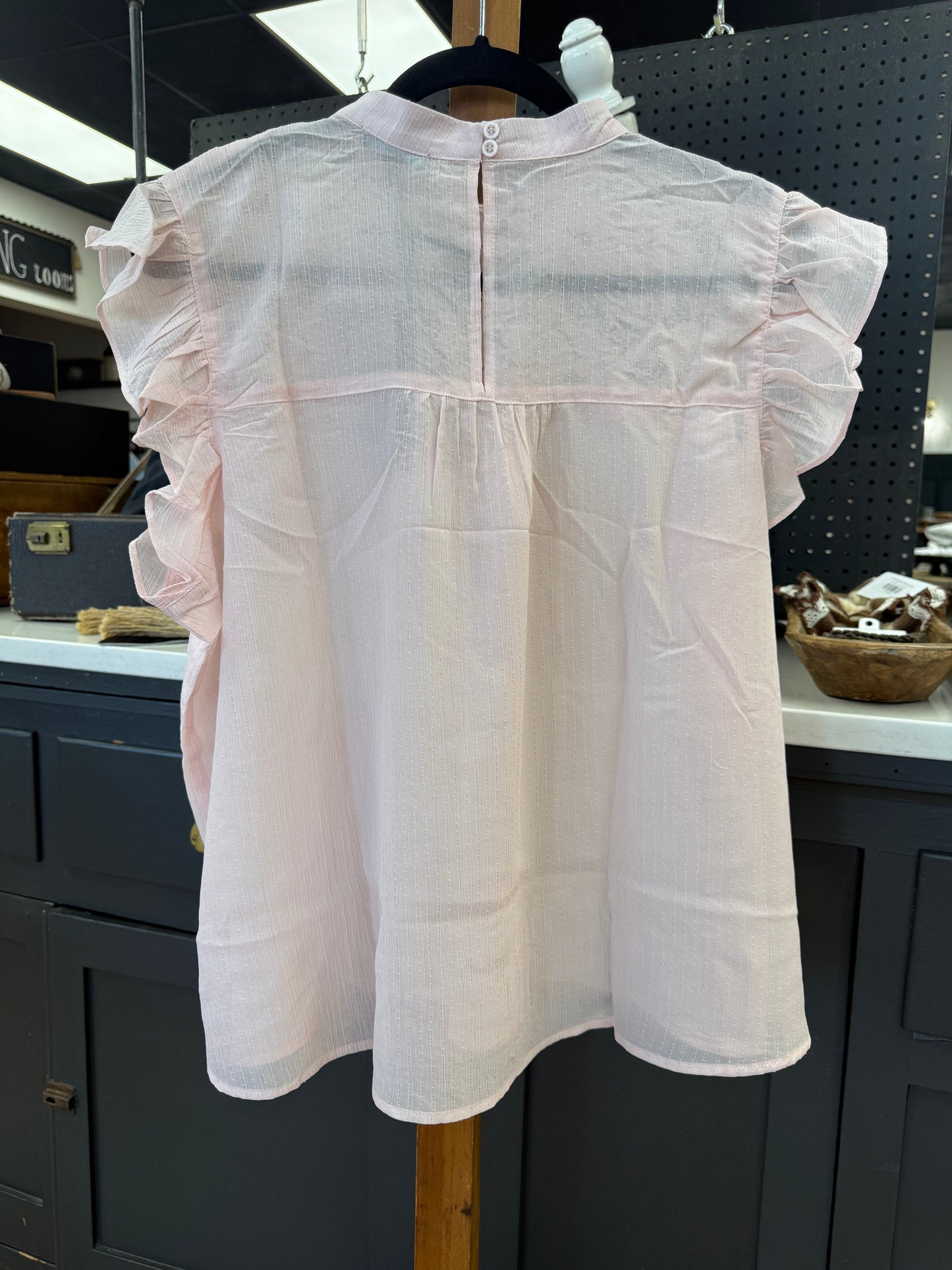 PLUS Peplum Lace Tank