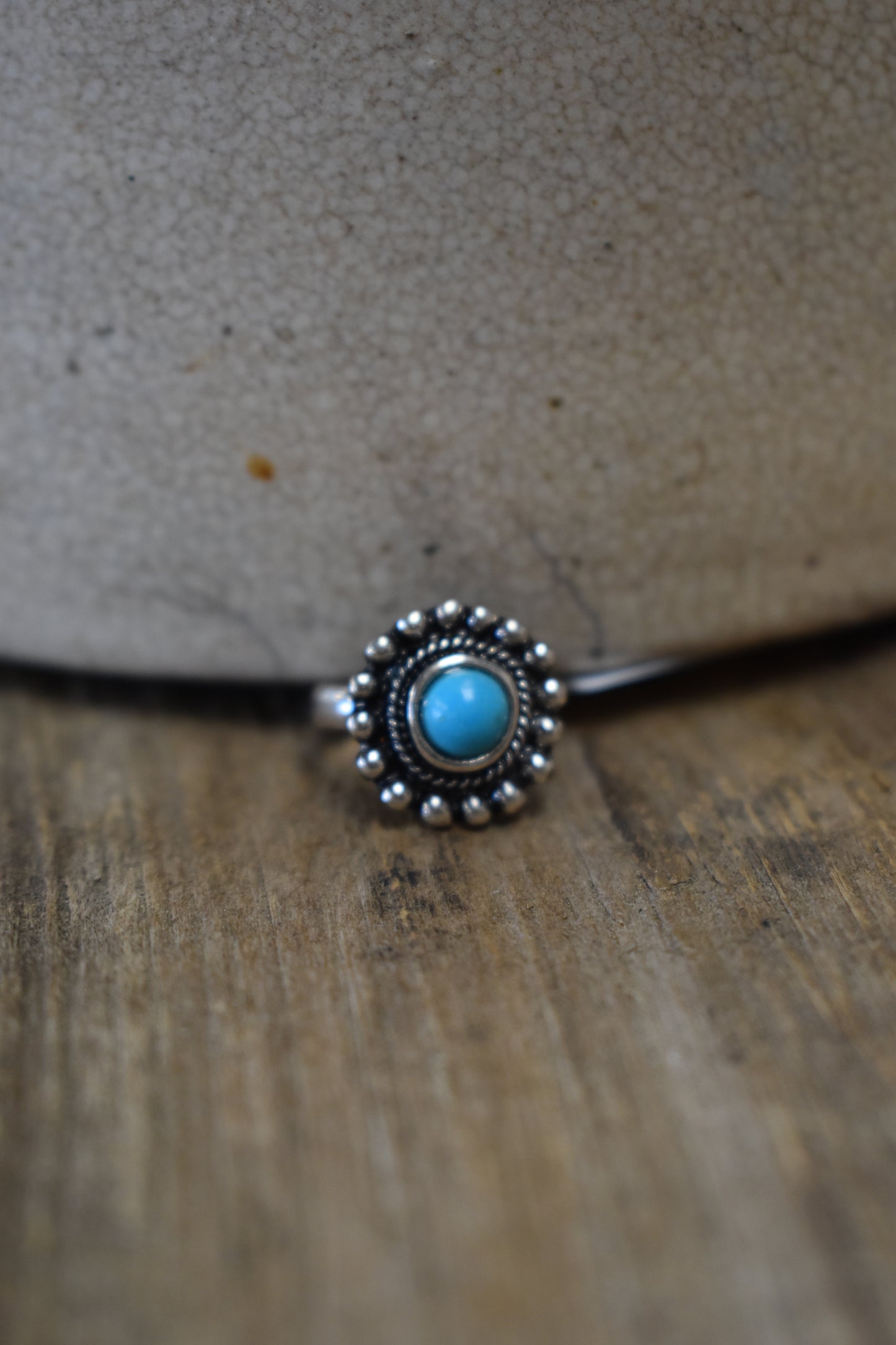 Floret Turquoise Ring