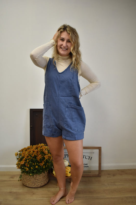 The Harry Denim Romper