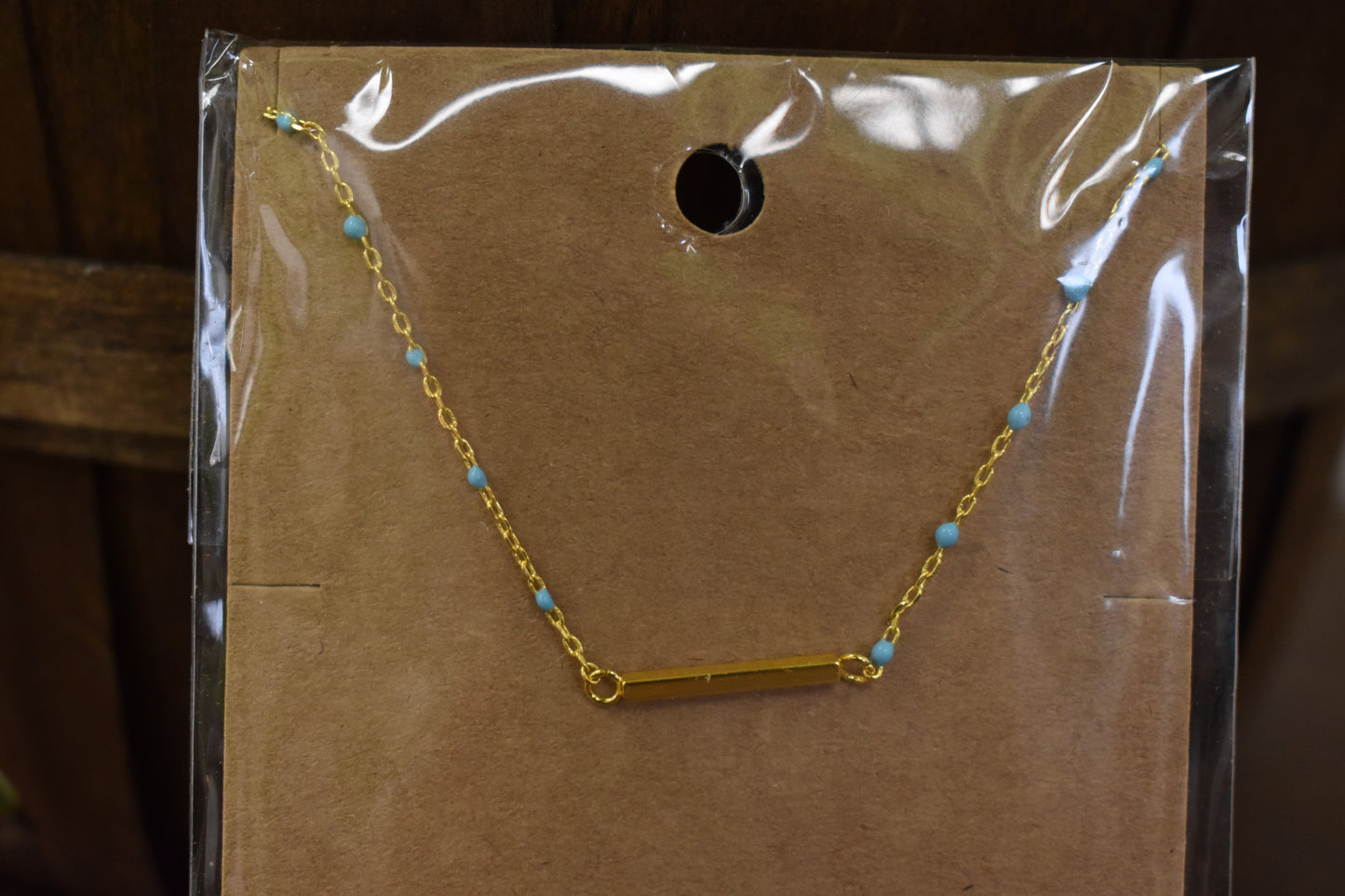 Bar Pendant Necklace
