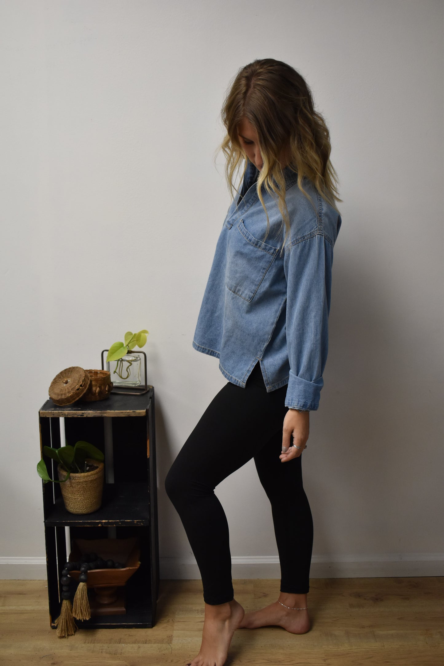 Trailside Denim Pullover
