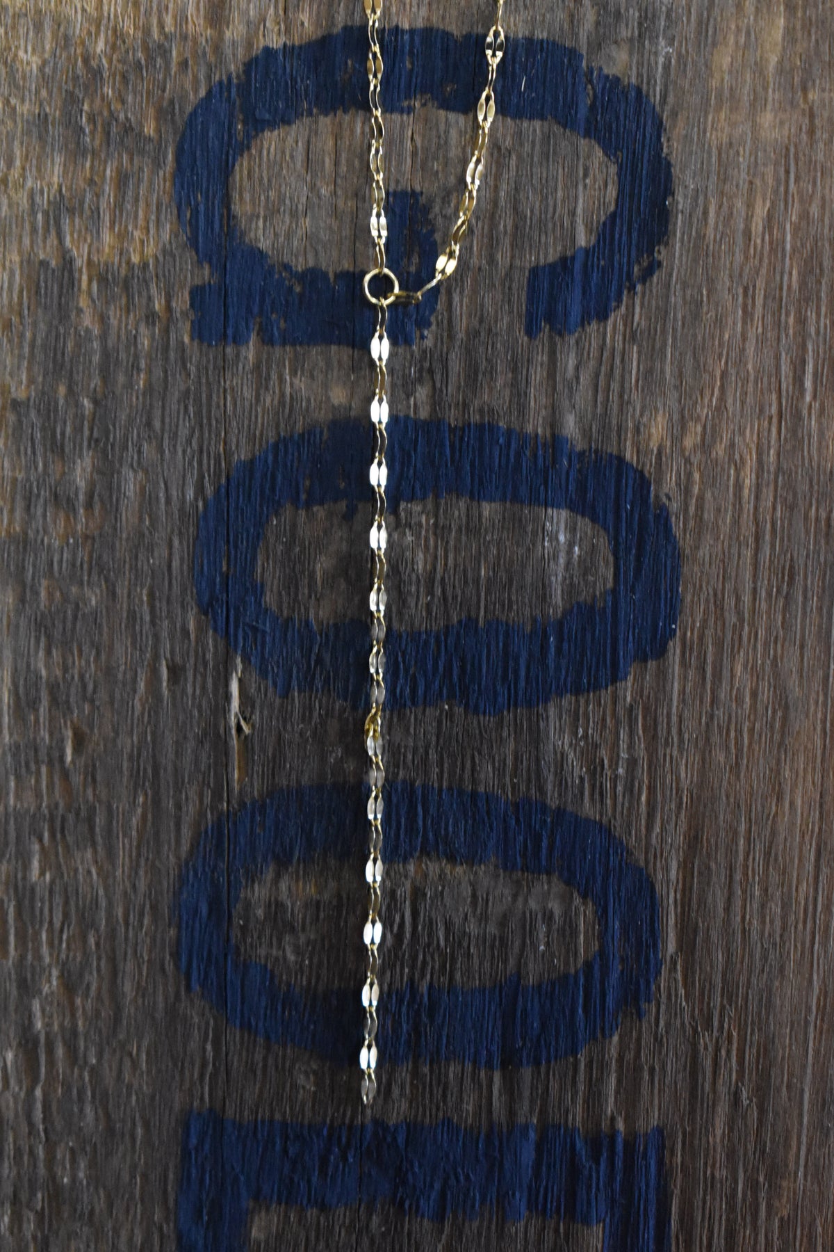 Gold Lariat Necklace
